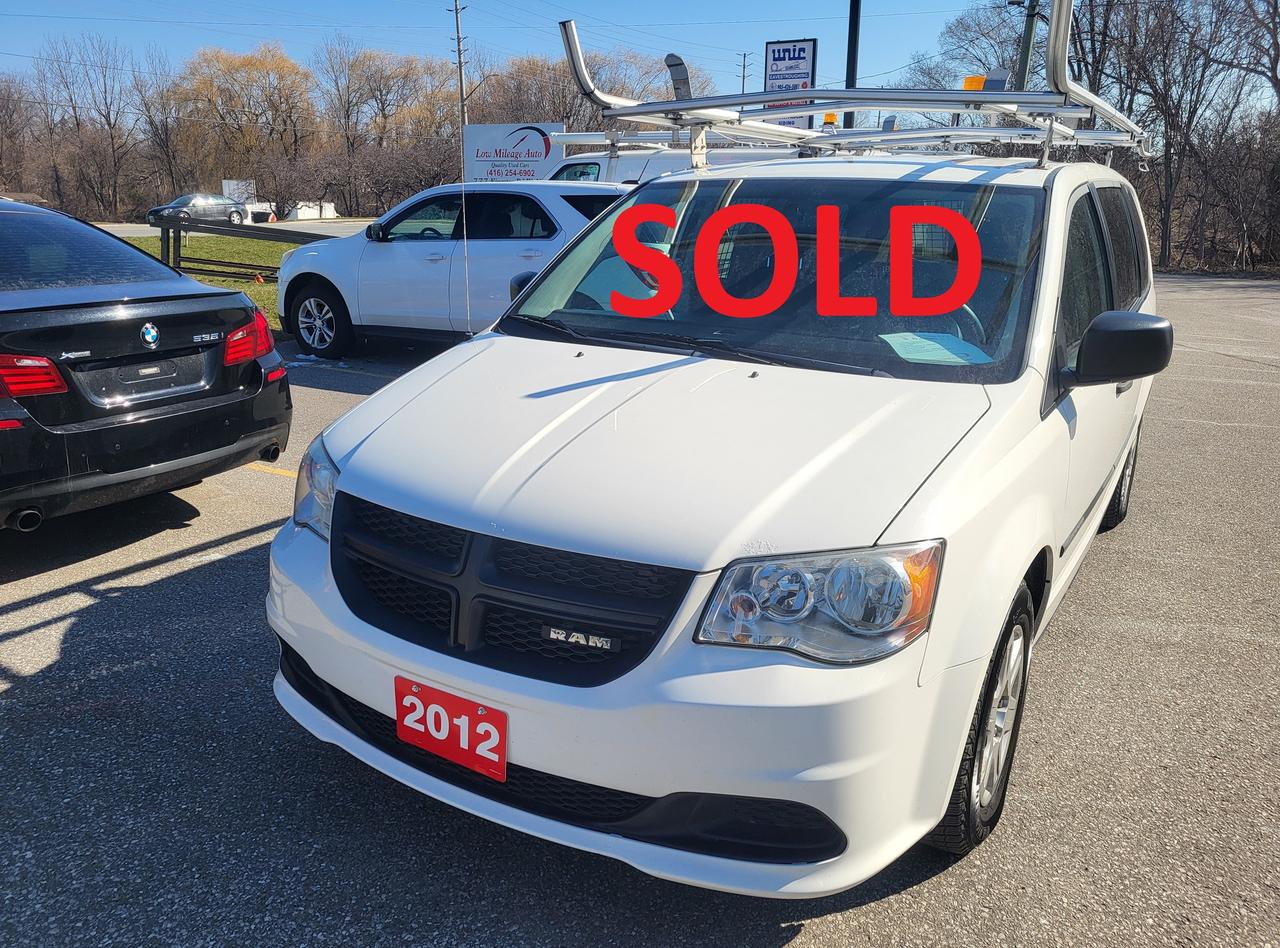 <p>1 Owner / Accident Free Cargo Van, Well Maintained, Rust Free, Only 120 K Kms. Automatic, Power Windows and Mirrors, Air Conditioning, Dual Ladder Rack, Shelves. $8,990 Plus HST&nbsp; Call 416-254-6902 Low Mileage Auto, 777 Kingston Road West, Ajax</p>