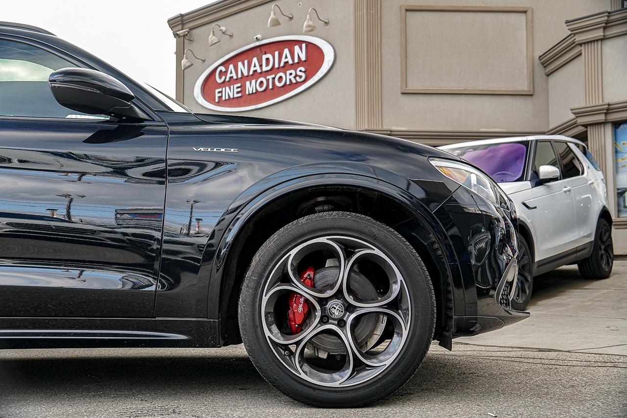 2022 Alfa Romeo Stelvio Veloce AWD | ONE OWNER | NO ACCIDENT | NAVI | CAM Photo