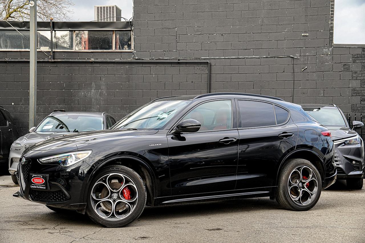 2022 Alfa Romeo Stelvio Veloce AWD | ONE OWNER | NO ACCIDENT | NAVI | CAM Photo