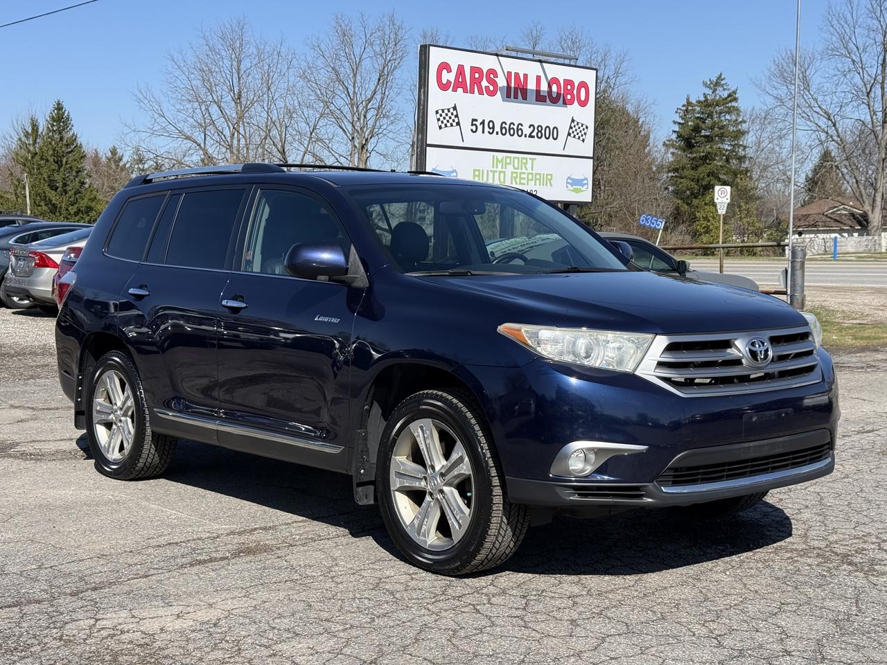 Used 2013 Toyota Highlander LIMITED for sale in Komoka, ON