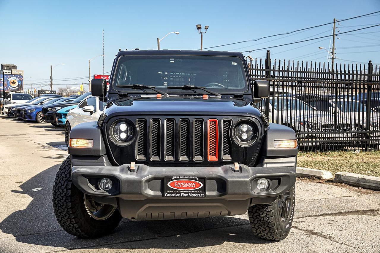 2019 Jeep Wrangler Sport UNLIMITED |CLEAN CARFAX|ROOF|LEATHER SEATS | Photo