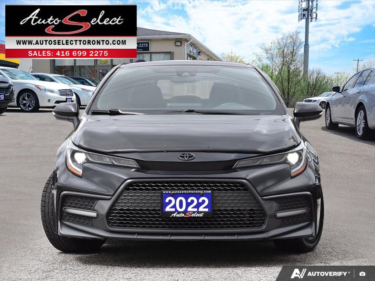 2022 Toyota Corolla SE Only 57KM - Sunroof - Apple Carplay Photo