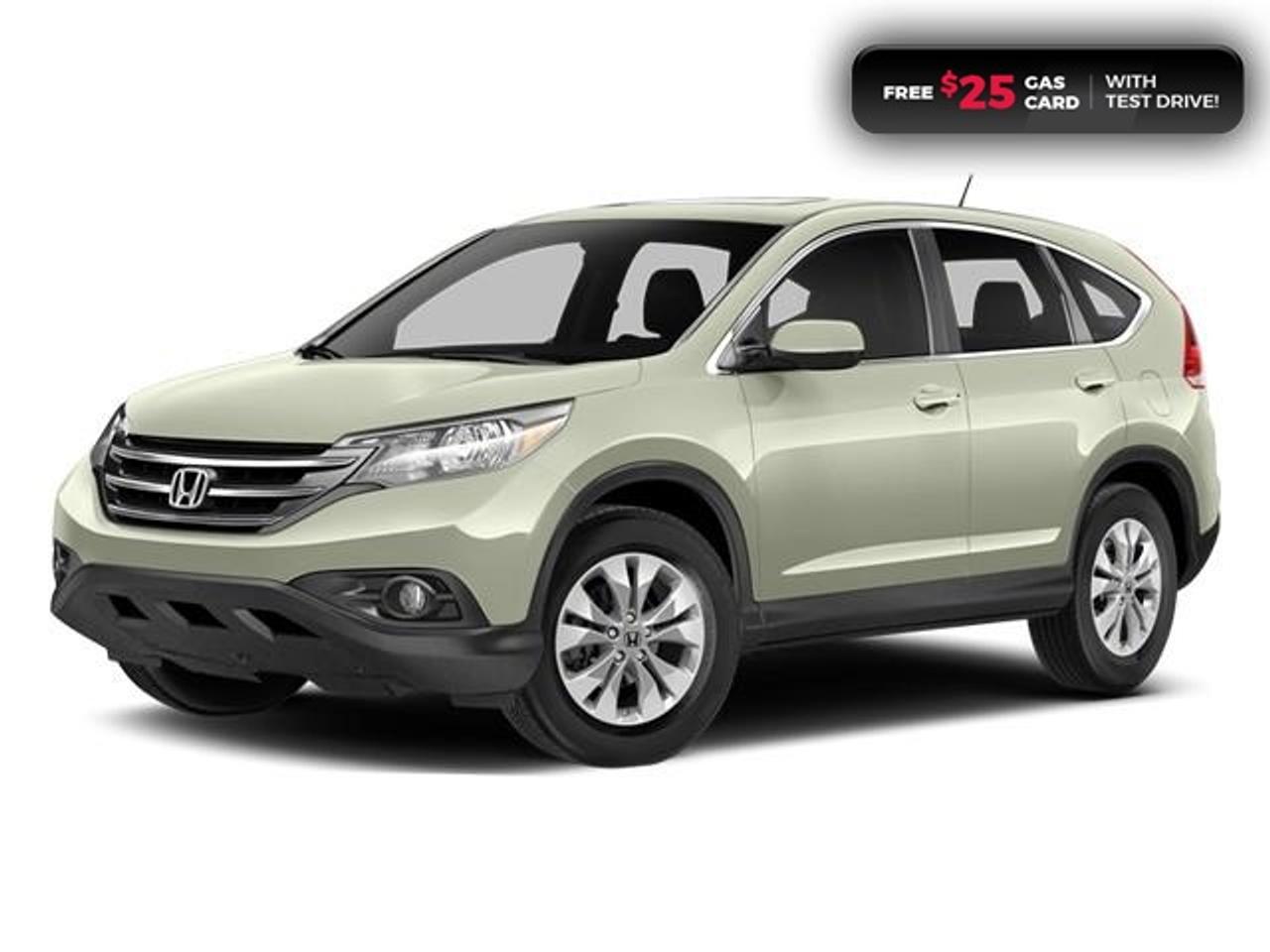 <p><span style=color:rgb( 34 , 34 , 34 )><strong>GREAT FIRST CAR! NO REPORTED ACCIDENTS! TEST DRIVE TODAY! </strong></span></p><p><span style=color:rgb( 34 , 34 , 34 )>2014 Honda CR-V EX featuring five speed automatic transmission, five passenger seating, power sunroof, rearview camera with dynamic guidelines, ECON mode button and Eco-Assist system, all weather floor mats, auto on/off headlights, fog lights, Bluetooth, AM/FM/CD stereo system with USB and auxiliary inputs, steering wheel mounted controls, cruise control, air conditioning, dual climate zones, heated front seats, 12 V power outlet, garage door, power mirrors, power locks, remote keyless entry, power liftgate, spacious cargo area, power windows, split fold rear seats, electronic stability control and anti-lock braking system. </span><span style=color:rgb( 0 , 0 , 0 )>Contact Cambridge Centre Honda for special discounted finance rates, as low as 8.99%, on approved credit from Honda Financial Services. </span></p><p><span style=color:rgb( 255 , 0 , 0 )><strong>FREE $25 GAS CARD WITH TEST DRIVE!</strong></span></p><p><span style=color:rgb( 0 , 0 , 0 )>Our philosophy is simple. We believe that buying and owning a car should be easy, enjoyable and transparent. Welcome to the Cambridge Centre Honda Family! Cambridge Centre Honda proudly serves customers from Cambridge, Kitchener, Waterloo, Brantford, Hamilton, Waterford, Brant, Woodstock, Paris, Branchton, Preston, Hespeler, Galt, Puslinch, Morriston, Roseville, Plattsville, New Hamburg, Baden, Tavistock, Stratford, Wellesley, St. Clements, St. Jacobs, Elmira, Breslau, Guelph, Fergus, Elora, Rockwood, Halton Hills, Georgetown, Milton and all across Ontario!</span></p>