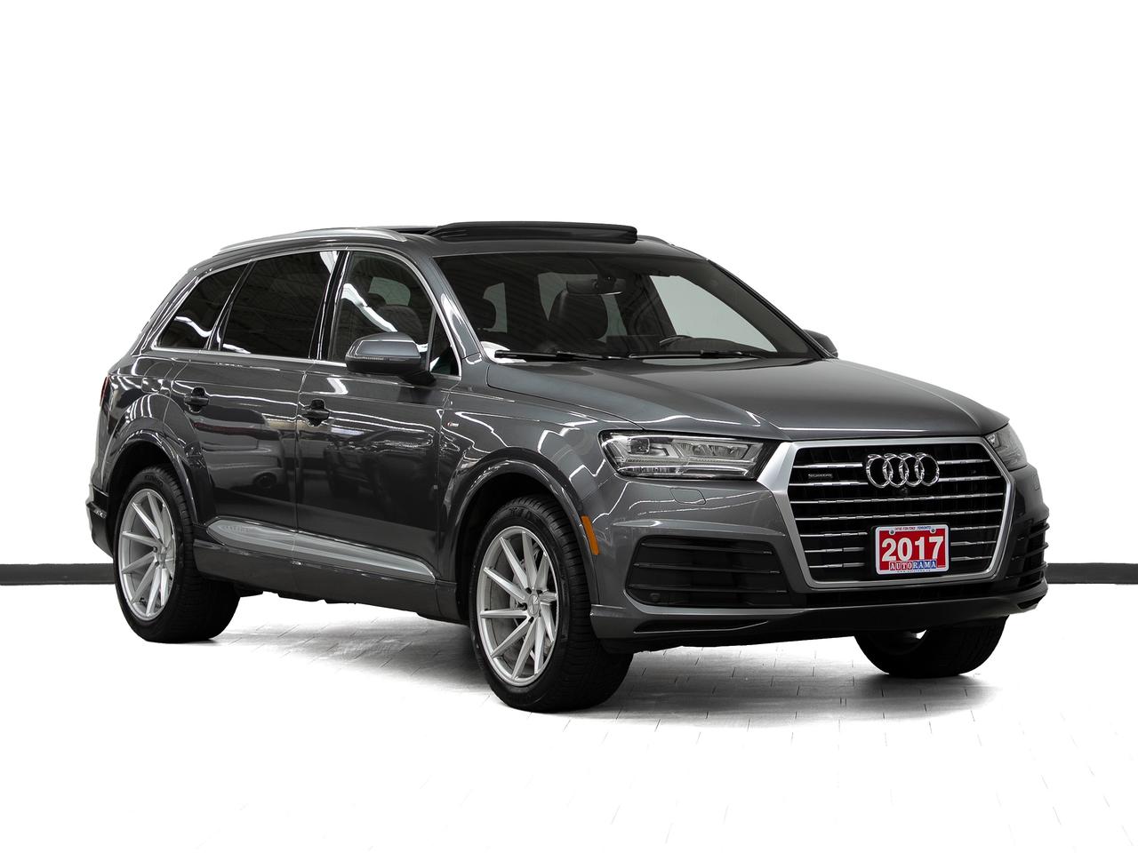 2017 Audi Q7 TECHNIK S-LINE | Nav | Panoroof | BSM | CarPlay