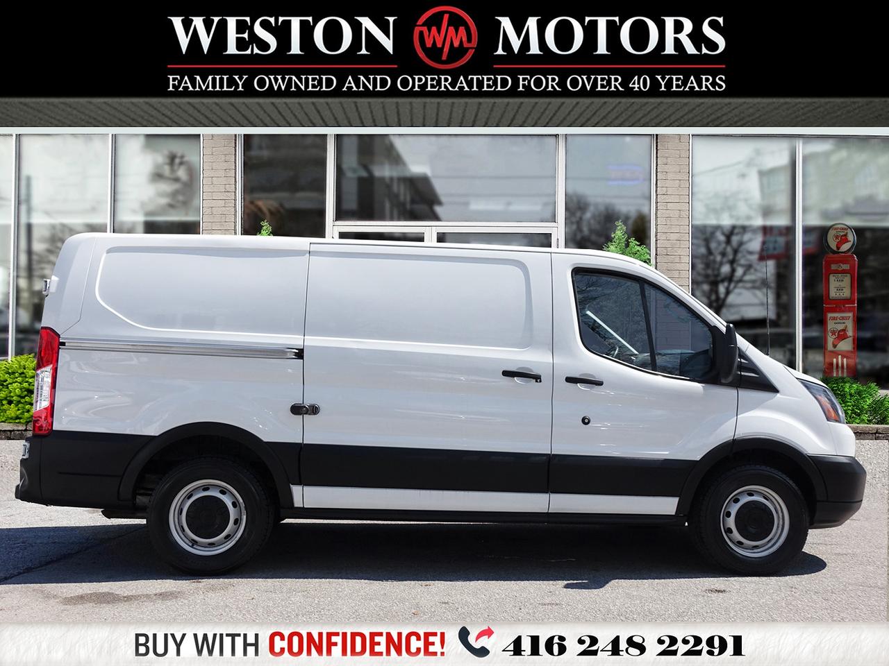 2019 Ford Transit 150 LOW ROOF*SHELVING*REV-CAM Photo3