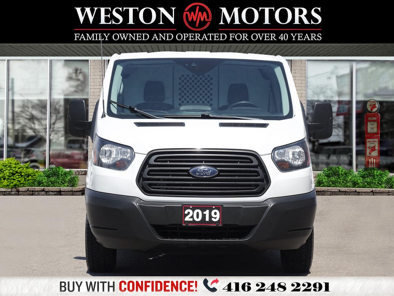 2019 Ford Transit 150 LOW ROOF*SHELVING*REV-CAM Photo2