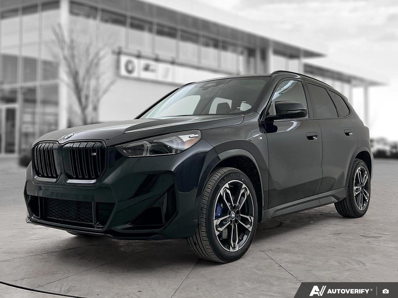 The 2026 BMW X1 M35i xDrive in Black Sapphire Metallic is a performance-focused compact SUV that brings genuine M-tuned dynamics to your daily drive. With a turbocharged 2.0L engine, sport-tuned adaptive suspension, and the Premium Essential Package already included, this is a thoroughly equipped machine built for drivers who demand more from every commute and weekend escape.

- Engine: 2.0L Intercooled Turbo I-4 with 7-Speed Dual Clutch Transmission and M-tuned Sport Adaptive Suspension for a driving experience that sets the M35i apart from the standard X1 lineup
- Premium Essential Package included, adding significant value with upgraded features right from the factory
- Harman/Kardon premium sound system for an elevated in-cabin audio experience
- Heated front sport seats with Perforated Veganza upholstery and Castanea interior trim
- Wireless Apple CarPlay and Android Auto, plus integrated navigation with voice activation
- Blind Spot Detection, Rear Cross-Traffic Alert, Front Collision Mitigation, and Park Distance Control front and rear for comprehensive active safety coverage
- Power liftgate, remote start via keyfob, and proximity key entry for seamless everyday convenience
- Black exterior package with High-Gloss Black Trim finishing, complementing the Black Sapphire Metallic paint

Ready to experience the M35i for yourself? Visit us at Birchwood BMW or explore this vehicle online at birchwoodbmw.ca. You can reserve this vehicle, start your purchase, or book a test drive appointment  whatever works best for you. Our team is here to make the process straightforward and on your terms.
At Birchwood BMW we know that experience is everything - thats why weve been voted #1 BMW Store in Canada for Customer Satisfaction for the past 3 years.  

Visit us today and see for yourself why were the top-rated luxury dealer in Manitoba on Google. Book your appointment at 204-452-7799. Dealer Permit #9740
Dealer permit #9740