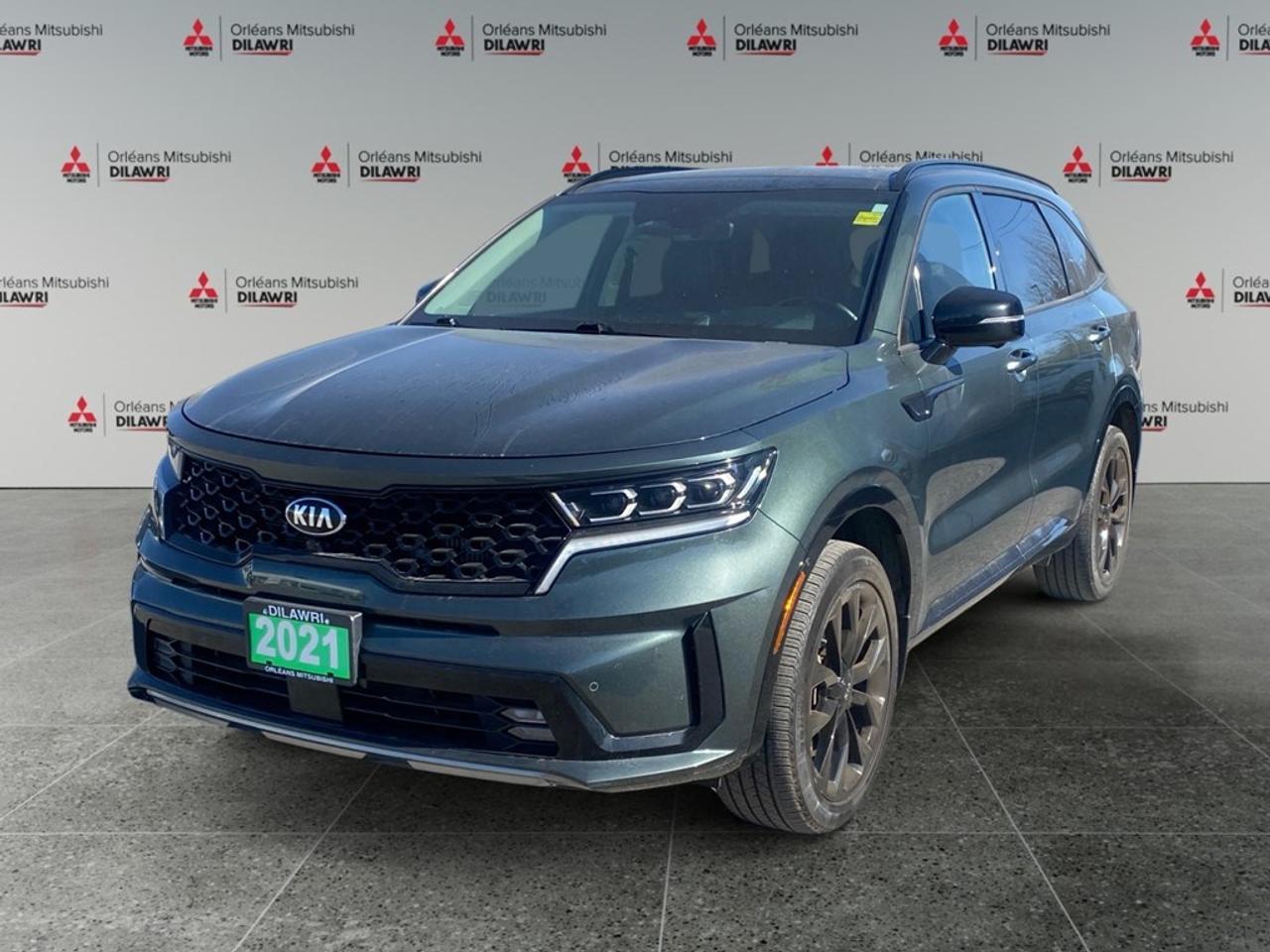 Used 2021 Kia Sorento SX AWD w/Black Leather for sale in Orléans, ON