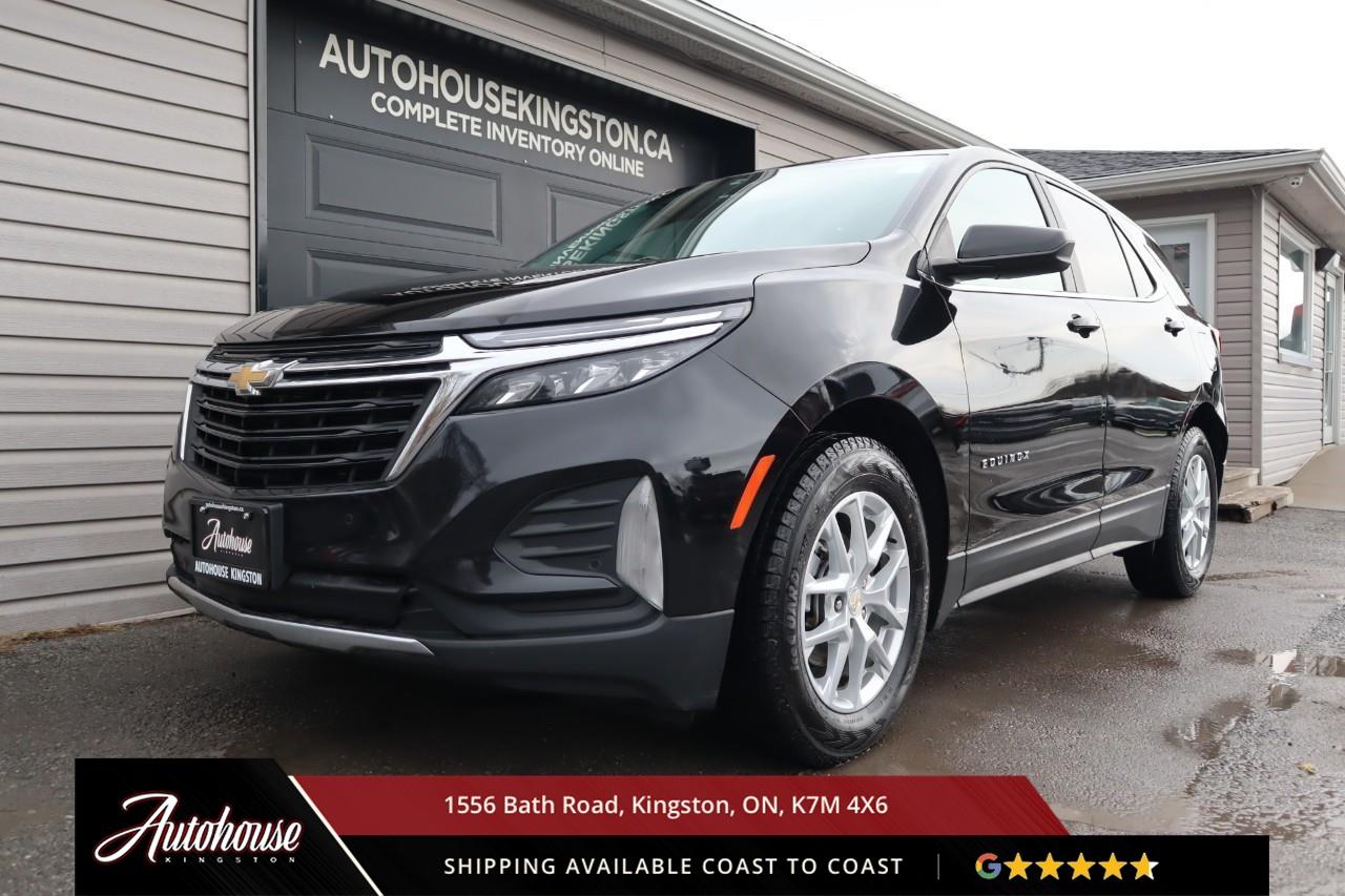 <p><strong>The 2022 Chevrolet Equinox LT</strong><span style=color:rgba( 0 , 0 , 0 , 0.9 )>  Featuring a 1.5-liter turbocharged inline-4 delivering all-wheel drive, achieving an <strong>estimated 9.1 L/100km city and 7.6 L/100km highway fuel efficiency.</strong> Premium cloth seating includes heated front seats, 8-way power driver seat with power lumbar, leather-wrapped steering wheel, single-zone automatic climate control, and Chevrolet Infotainment 3 7-inch colour touchscreen with wireless Apple CarPlay, wireless Android Auto, Bluetooth streaming, and a 6-speaker audio system. Chevy Safety Assist includes Automatic Emergency Braking, Forward Collision Alert, Lane Keep Assist with Lane Departure Warning, Following Distance Indicator, IntelliBeam auto high beams, and Rear Vision Camera. Additional features include keyless open and start, hands-free power liftgate with programmable height, and a clean CARFAX.</span></p>