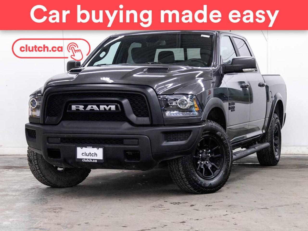 Running Boards, Bed-Rail Protectors, Auto Dimming Rearview Mirror and more!<br> <br>Clutch is the largest online used car retailer in Canada, delivering a seamless, hassle-free car-buying experience to drivers everywhere. Shop thousands of used cars online, get the right one delivered to your door, and enjoy peace of mind with our 10-Day Money-Back Guarantee. How sweet is that? To learn more, visit clutch.ca.<br> <br>The top features for this car include:<br> <br>Brake Assist<br>Running Boards<br>Bed-Rail Protectors<br>Auto Dimming Rearview Mirror<br>Folding Rear Seats<br>Climate Control<br>Dual Zone Front Climate Control<br>Cruise Control<br>Integrated Garage Door Opener<br>Power Folding Exterior Mirrors<br>One-Touch Windows<br>Rear Window Defroster<br>Hill Assistance<br>Rear View Camera<br>Rear Parking Sensors<br>In-Box Lighting<br>App Remote Start<br>Rear Climate Vents<br>Speed-Sensitive Volume<br>Bluetooth Music<br>Touchscreen Display<br>GPS Navigation<br>12V Outlet<br>Hands Free Device Connectivity<br>Apple CarPlay<br>Android Auto<br>USB Input<br>Keyless Entry<br>Push Button Start<br>Passive Keyless Entry<br>Keyfob Remote Start<br> <br>Seamless home delivery - Delivery to your door in a matter of days. Available on select packages.<br> <br>Try it out for 10 days - If you do not like it, we will take it back. <br> <br>Quality assured - All cars go through our rigorous 210-point inspection and reconditioning process.<br> <br>Peace of mind - Warranty and protection plans available.<br> <br>Haggle-free - No haggling or hard sells.<br> <br>100% Transparency - Full inspection reports on every car, including high-res photography and a free Carfax report.<br> <br>Listed price is for cash purchase only and does not include taxes, Shipping Fees (if applicable), Delivery Fees (if applicable), government licensing fees.<br> <br>Previous Provincial Registrations:<br>Ontario<br> <br>Stock # 96873