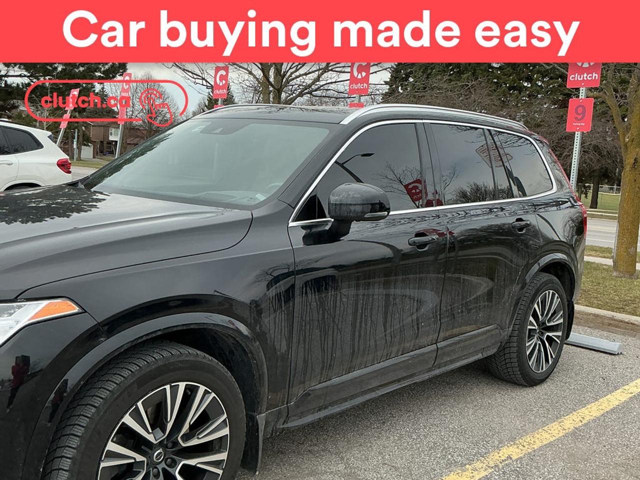 Traffic Sign Recognition, Heated Steering Wheel, Power Driver Seat and more!<br> <br>Clutch is the largest online used car retailer in Canada, delivering a seamless, hassle-free car-buying experience to drivers everywhere. Shop thousands of used cars online, get the right one delivered to your door, and enjoy peace of mind with our 10-Day Money-Back Guarantee. How sweet is that? To learn more, visit clutch.ca.<br> <br>The top features for this car include:<br> <br>Driver Attention Alert<br>Traffic Sign Recognition<br>Heated Steering Wheel<br>Power Driver Seat<br>App Remote Start<br>Panoramic Sunroof<br>Power Passenger Seat<br>Climate Control<br>Dual Zone Front Climate Control<br>Rear Climate Control<br>Rear Climate Vents<br>Speed-Sensitive Volume<br>Bluetooth Music<br>Touchscreen Display<br>GPS Navigation<br>Cruise Control<br>Adaptive Cruise Control<br>Integrated Garage Door Opener<br>12V Outlet<br>Hands Free Device Connectivity<br>Auto Stop/Start<br>Electric Parking Brake<br>Brake Assist<br>Power Tailgate/Hatch<br>Cornering Lights<br>Welcome Lights<br>Auto Dimming Rearview Mirror<br>Front Heated Seats<br>Folding Rear Seats<br>Rear Heated Seats<br>Manual Fold-Into-Floor Third Row Seat<br>Synthetic Leather Seats<br>Driver Seat Memory System<br>Apple CarPlay<br>Android Auto<br>Passive Keyless Entry<br>Keyfob Remote Trunk Release<br>Heads Up Display<br>Front View Camera<br>Power Folding Exterior Mirrors<br>Lane Departure Warning<br>Forward Collision Mitigation<br>Rear Collision Warning<br>Rear Collision Mitigation<br>Rear Cross Traffic Alert<br>Pedestrian Detection<br>Rain Sensing Wipers<br>Rear Window Defroster<br>Hill Assistance<br>Automatic High Beams<br>Rear View Camera<br>360 Camera<br>Wireless Charging<br>USB Input<br>Keyless Entry<br>Push Button Start<br>Active Lane Keep Assistance<br>Blindspot Sensors<br> <br>Seamless home delivery - Delivery to your door in a matter of days. Available on select packages.<br> <br>Try it out for 10 days - If you do not like it, we will take it back. <br> <br>Quality assured - All cars go through our rigorous 210-point inspection and reconditioning process.<br> <br>Peace of mind - Warranty and protection plans available.<br> <br>Haggle-free - No haggling or hard sells.<br> <br>100% Transparency - Full inspection reports on every car, including high-res photography and a free Carfax report.<br> <br>Listed price is for cash purchase only and does not include taxes, Shipping Fees (if applicable), Delivery Fees (if applicable), government licensing fees.<br> <br>Previous Provincial Registrations:<br>Ontario<br> <br>Stock # 96974