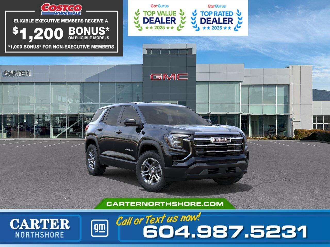 Google Built-in, Surround Vision, Blind Zone Steering Assist, Side Bicyclist Alert, Rear Park Assist, Adaptive Cruise Control, Drivers Safety Alert Seat, Fog Lights, Automatic Stop/start, Remote Vehicle Start, Rear Camera Mirror and Rear Pedestrian Alert. Test Drive Today!  WHY CARTER GM NORTHSHORE? - An unrivalled vehicle purchasing experience! - Exceeding our loyal customers expectations since 1990 - 4.7 Google star rating (with 1,700+ customer reviews) - CarGurus Top-Rated Dealer 2025 Award - CarGurus Top Value Dealer 2025 Award - Vehicle trades welcome! Best price guaranteed! - We provide upfront pricing, zero hidden fees, and 100% transparency - Fast approvals and 99% acceptance rates (no matter your current credit status!) - Multilingual staff (many languages spoken) - Comfortable non-pressured environment with in-store television, WIFI and a childrens play area!        Were here to help you drive the vehicle you want, the vehicle you deserve! QUESTIONS? GREAT! WEVE GOT ANSWERS! To speak with a friendly vehicle specialist - CALL NOW! The advertised price includes all standard dealer fees and any applicable manufacturer or dealer incentives. It does not include applicable taxes, licensing, insurance, or optional products or services. Dealer fees will be clearly broken out and itemized on the bill of sale, maximum total of fees $598.00. Prices are shown in Canadian dollars. While we make every effort to ensure accuracy, vehicle details, pricing, options, and availability are subject to change without notice. Please confirm all information with dealership sales management before purchase. Dealer Code: 81121