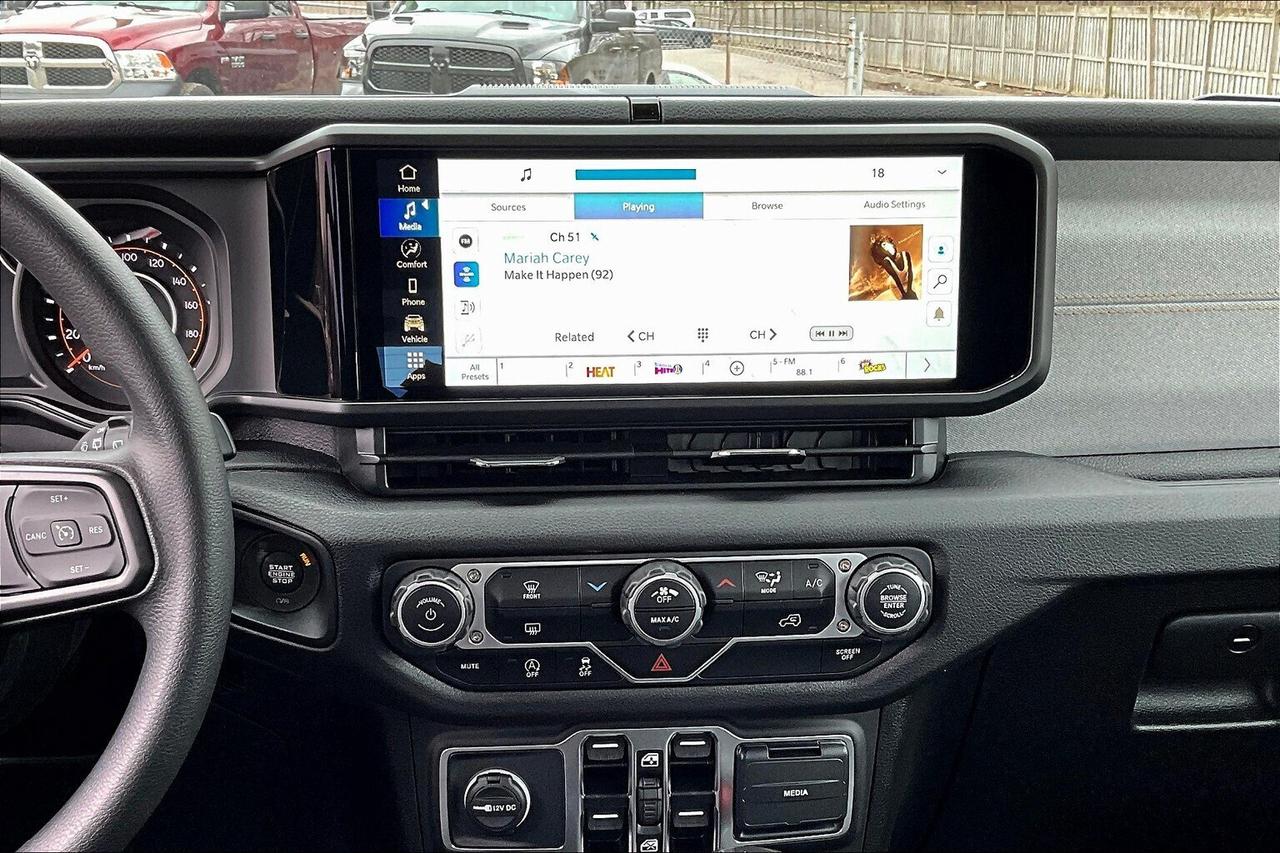 2026 Jeep Wrangler SPORT 4DR | Hardtop | 12" Touchscreen | Carplay Photo