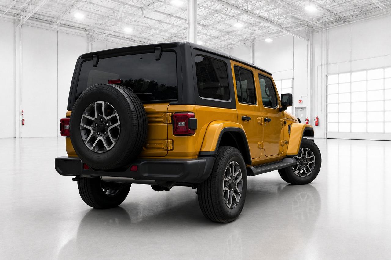 2026 Jeep Wrangler SAHARA | Leather | 18" Alloys | Hardtop | Steps Photo