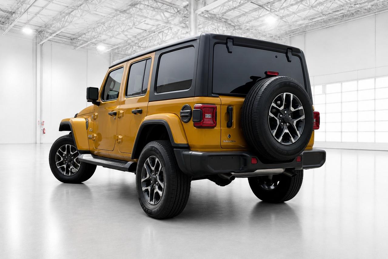 2026 Jeep Wrangler SAHARA | Leather | 18" Alloys | Hardtop | Steps Photo3