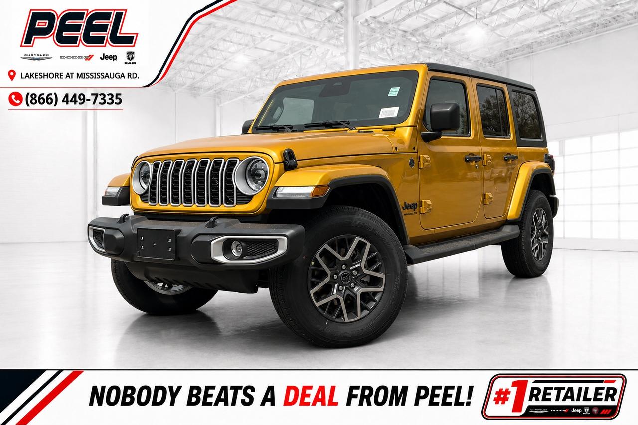2026 Jeep Wrangler SAHARA | Leather | 18" Alloys | Hardtop | Steps Photo0