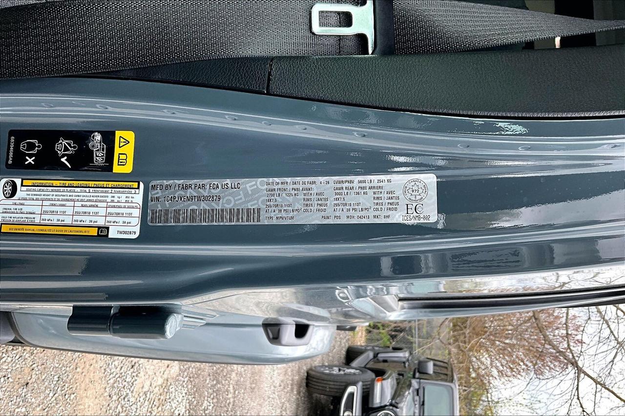 2026 Jeep Wrangler SAHARA | Hardtop | 12.3" TOUCHSCREEN | Steps Photo