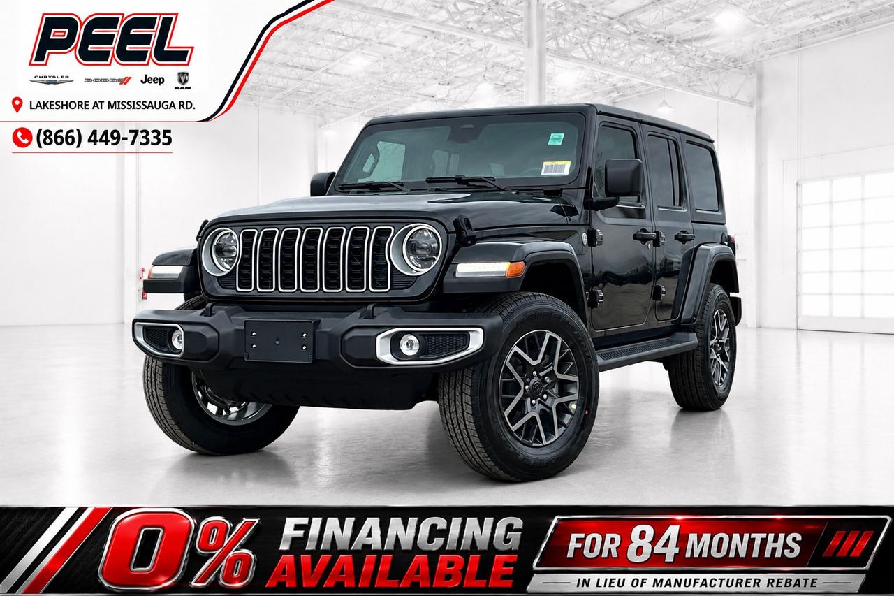 2026 Jeep Wrangler SAHARA | Hardtop | 12.3" TOUCHSCREEN | Steps Photo0