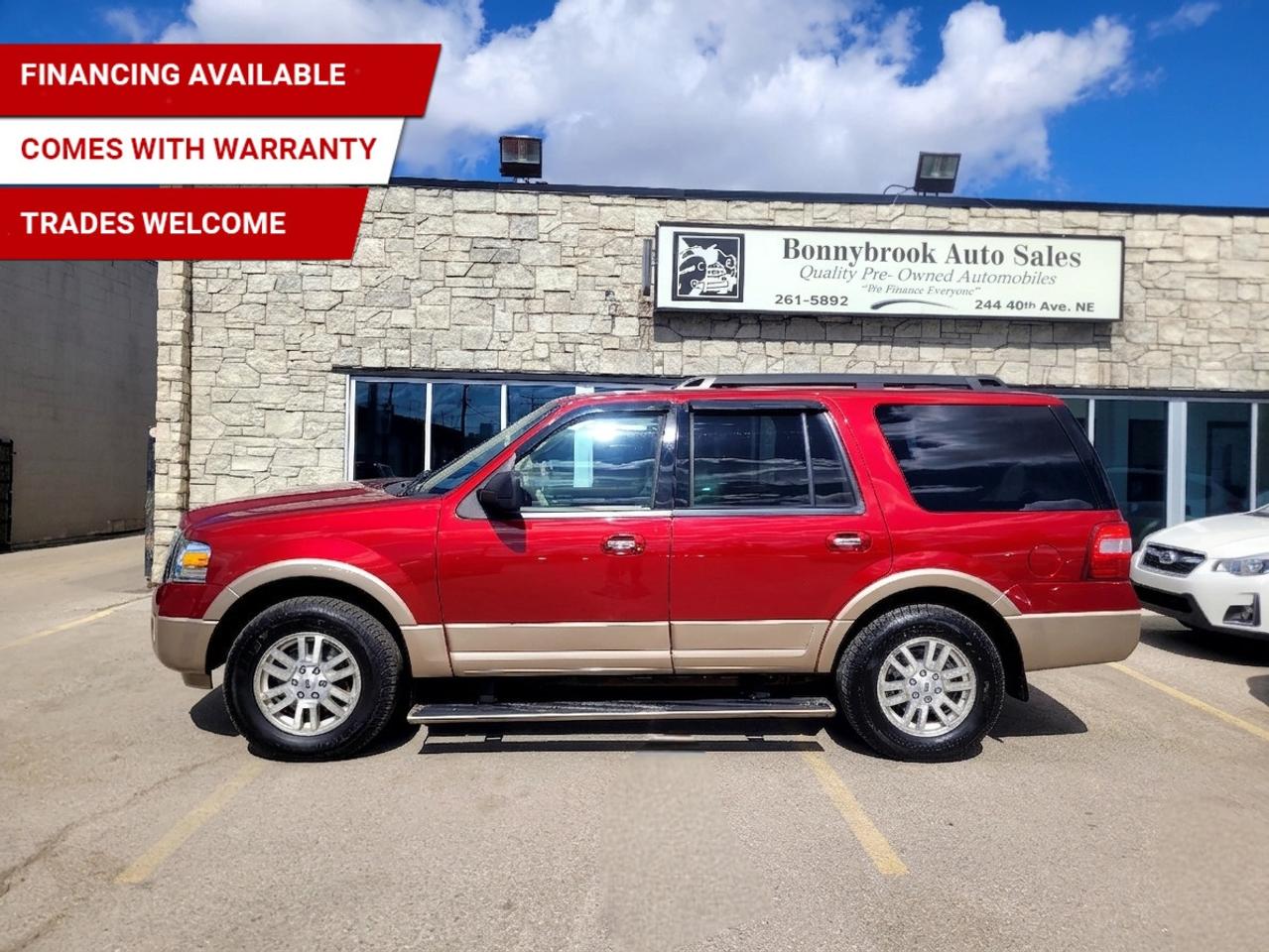 Used 2013 Ford Expedition 4WD 4dr XLT/LEATHER/BACK UP CAMERA/BLUETOOTH for sale in Calgary, AB