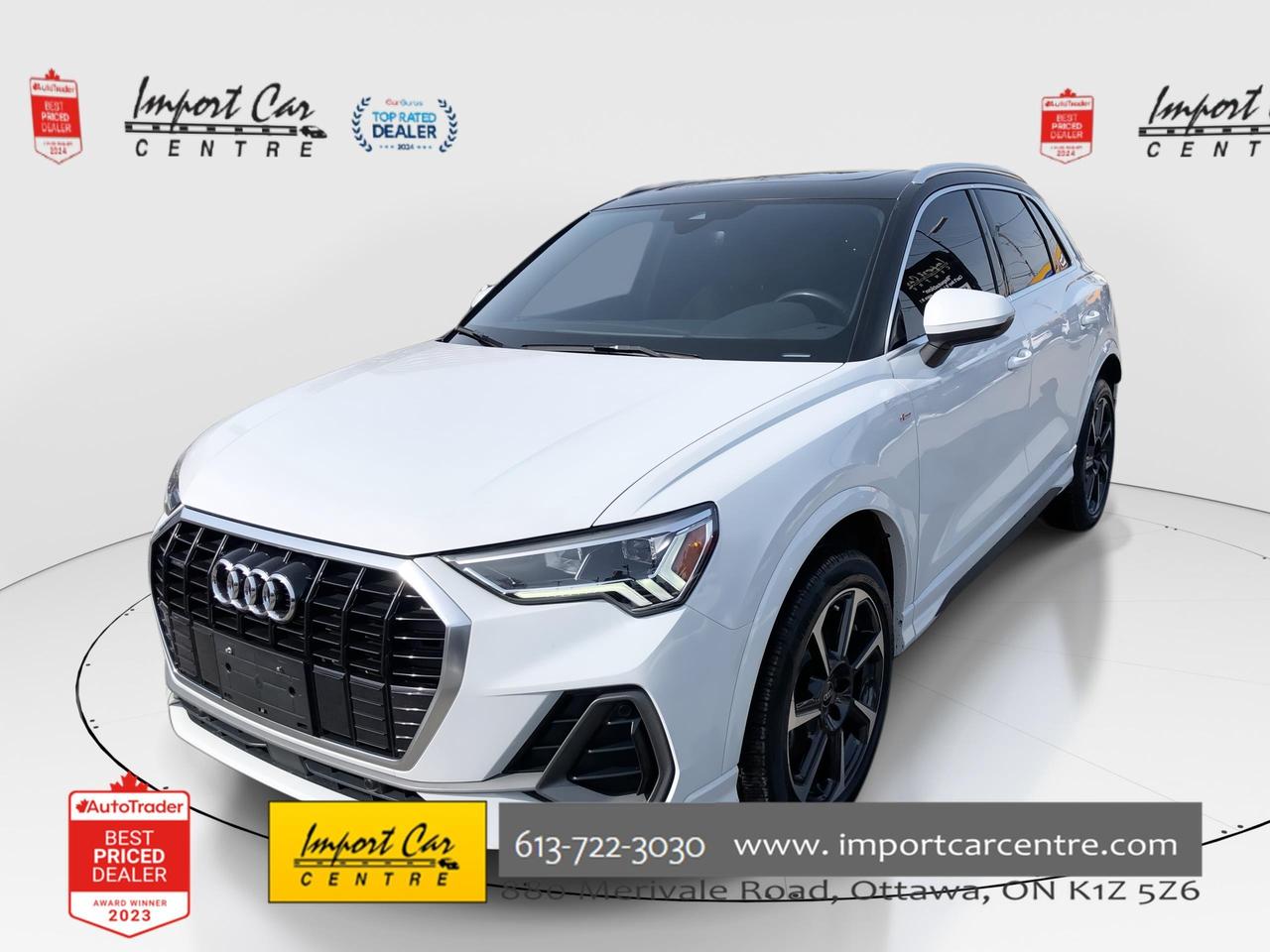 2024 Audi Q3 45 Progressiv LEATHER, PANO.ROOF, QUATTRO, BLIS, B Photo