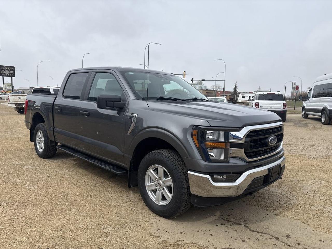 THE PRICE YOU SEE, PLUS GST. GUARANTEED!APPLE CARPLAY/ANDROID AUTO COMPATABLE! 3.3 LITER V6 NA, 10 SPEED AUTO, XLT TRIM(300a), DARK GREY CLOTH SEATS, CLASS IV TRAILER HITCH, SKID PLATES, LANE KEEP SYSTEM, PLATFORM RUNNING BOARDS, REAR VIEW CAMERA, SYNC 4, FORD PASS CONNECT, BLIS W/CROSS TRAFFIC ALERT, REVERSE SENSING SYSTEM.      The 2023 Ford F-150 XLT with the 300A package and a crew cab configuration represents a versatile and capable full-size pickup truck designed to meet both work and everyday needs. Powered by a 3.3-liter V6 engine, it delivers reliable performance with a focus on durability and efficiency, making it well-suited for hauling, towing, and general driving tasks. The 300A package typically includes a range of comfort, convenience, and technology features, such as upgraded interior materials, an improved infotainment system with a touchscreen display, Apple CarPlay and Android Auto compatibility, and additional driver-assist features for enhanced safety. The crew cab configuration provides spacious seating for up to five or six passengers, with ample rear-seat legroom and a practical interior layout that caters to families or work crews. The trucks exterior boasts a robust and modern design, with various bed lengths available to suit different cargo needs. Overall, the 2023 Ford F-150 XLT with the 300A package, 3.3-liter engine, and crew cab offers a well-rounded combination of performance, comfort, and capability, making it a popular choice for those seeking a dependable and feature-rich pickup.              Do you want to know more about this vehicle, CALL, CLICK OR COME ON IN!*AMVIC Licensed Dealer; CarFax and Full Mechanical Inspection Included.