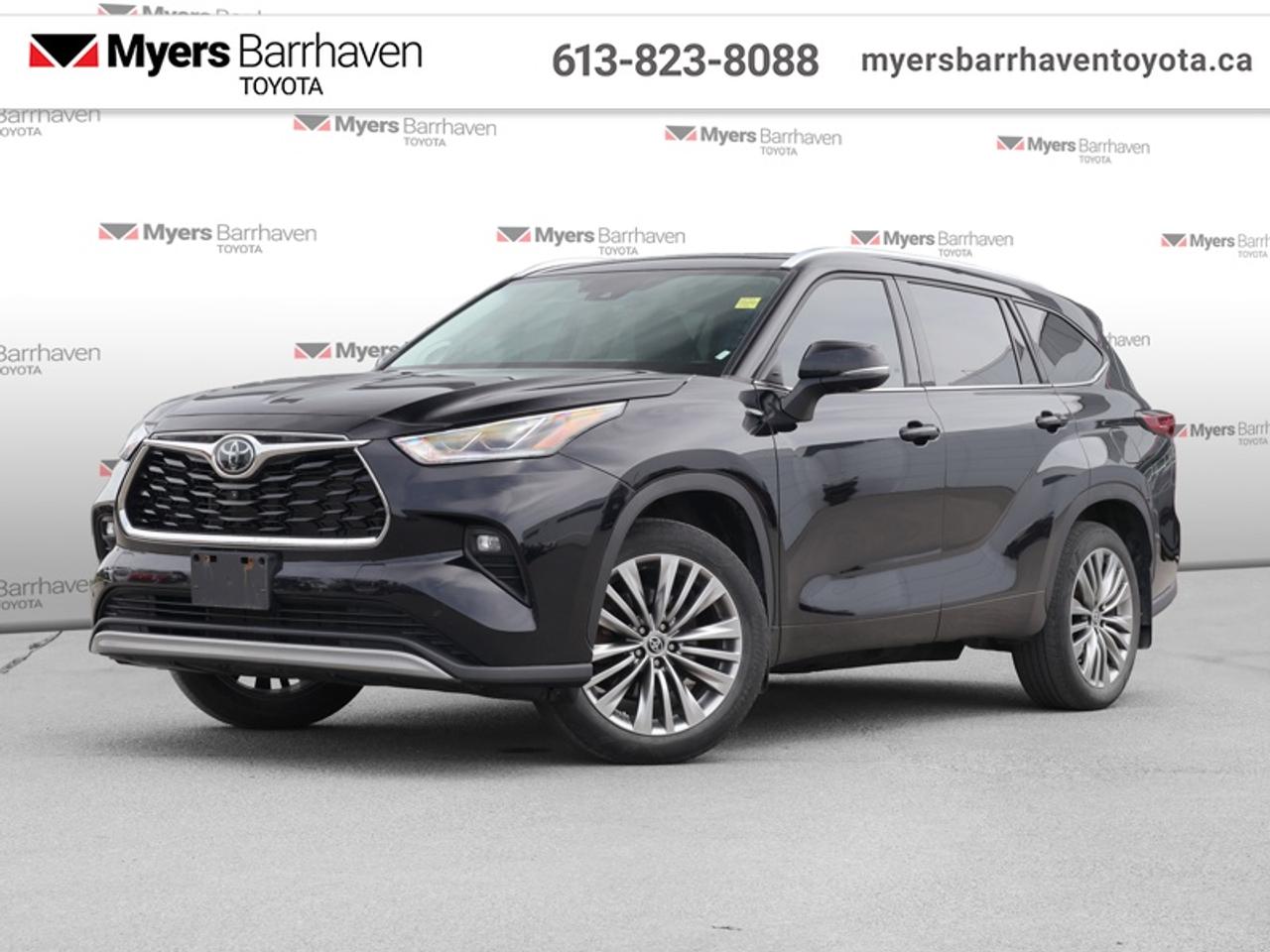 2023 Toyota Highlander Platinum  - Leather Seats - $316 B/W Photo
