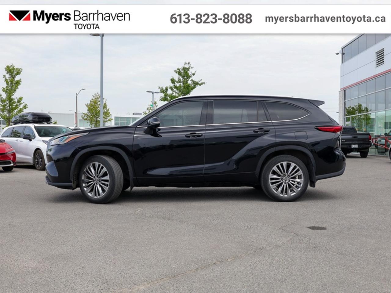 2023 Toyota Highlander Platinum  - Leather Seats - $316 B/W Photo