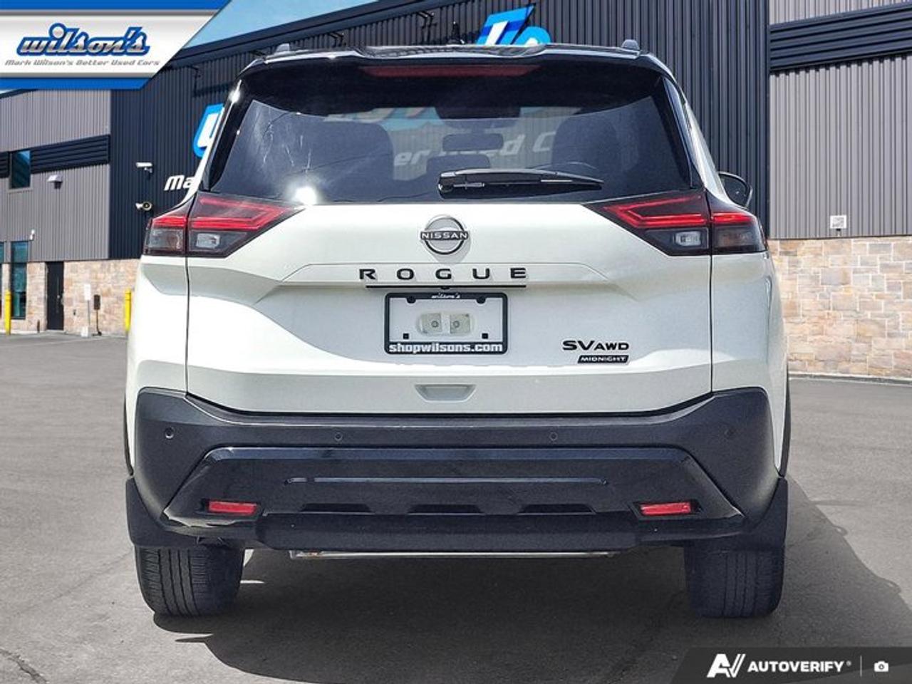 2023 Nissan Rogue SV Midnight Edition AWD | Leather | Pano Roof | Heated Seats + Steering | Remote Start | and More ! Photo