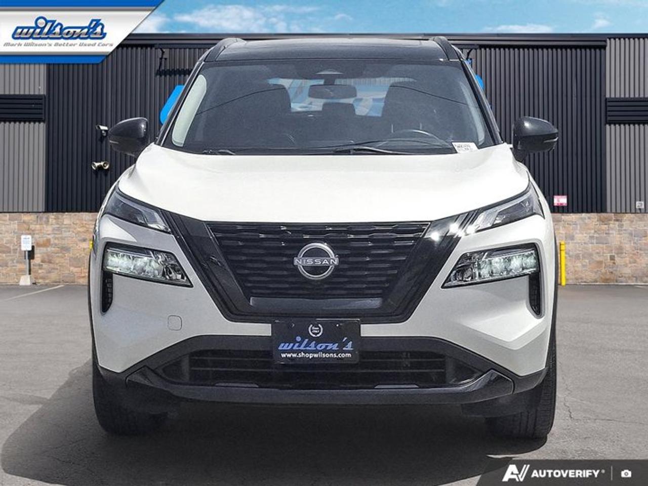 2023 Nissan Rogue SV Midnight Edition AWD | Leather | Pano Roof | Heated Seats + Steering | Remote Start | and More ! Photo