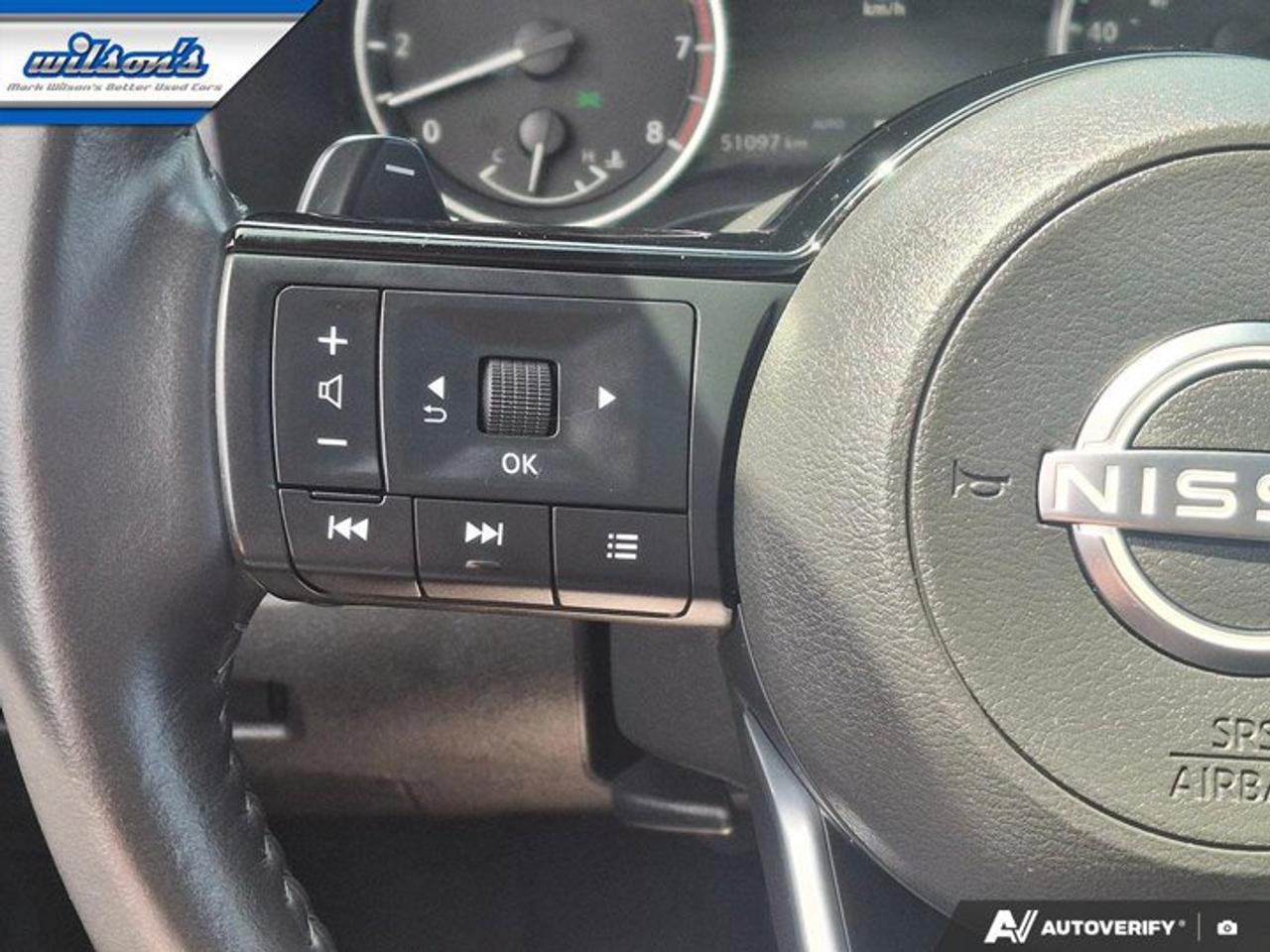2023 Nissan Rogue SV Midnight Edition AWD | Leather | Pano Roof | Heated Seats + Steering | Remote Start | and More ! Photo