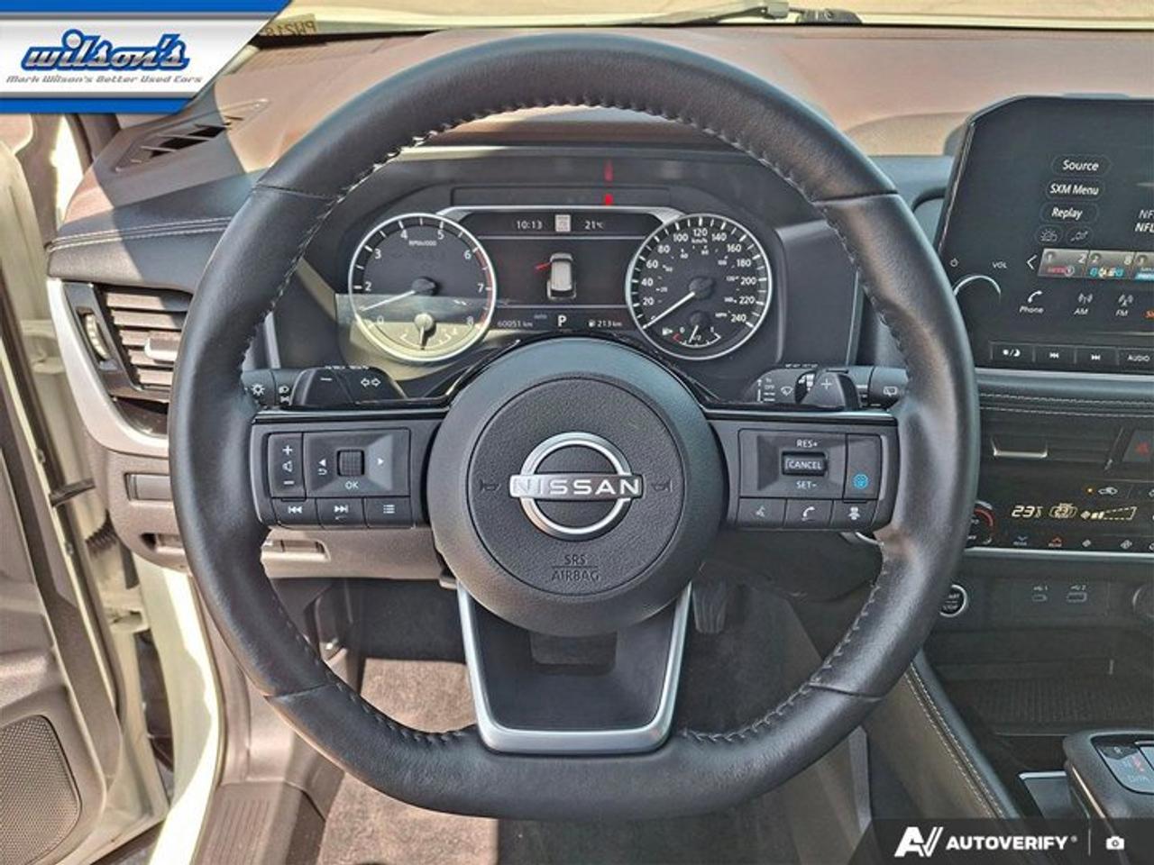 2023 Nissan Rogue SL AWD | Leather | Pano Roof | Nav | Heated Seats + Steering | CarPlay | Remote Start | and More ! Photo