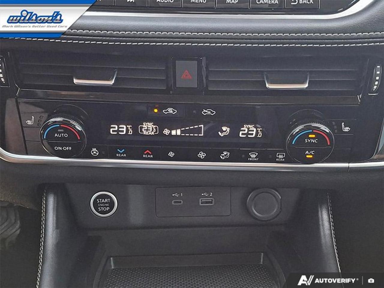 2023 Nissan Rogue SL AWD | Leather | Pano Roof | Nav | Heated Seats + Steering | CarPlay | Remote Start | and More ! Photo