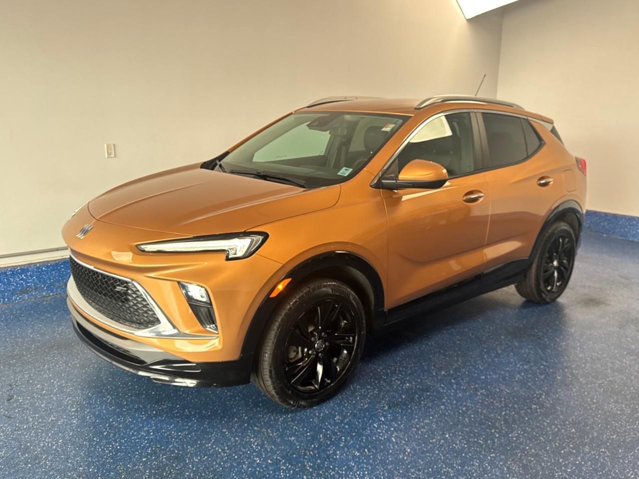 New Price! 2024 Buick Encore GX Sport Touring AWD Sport Touring | Low Kms | Zacks Certified. 9-Speed Automatic AWD Copper Ice Metallic ECOTEC 1.3L Turbo<br />Odometer is 5684 kilometers below market average!<br /><br />8-Way Power Driver Seat Adjuster, Air Conditioning, AM/FM radio: SiriusXM, Automatic temperature control, Enhanced Performance 7-Speaker System w/Amplifier, Front Bucket Seats, Heated door mirrors, Heated front seats, Leatherette Seat Trim, Power driver seat, Power Liftgate, Power windows, Preferred Equipment Group 1SD, Remote keyless entry, SiriusXM, Sport steering wheel, Tilt steering wheel, Wheels: 18''' Gloss Black Aluminum, Wireless Apple CarPlay/Wireless Android Auto.<br /><br />Certification Program Details: Fresh 2 Yr MVI | 30 day warranty* | 110 point inspection | Full tank of fuel | Krown rustproofed | Flexible financing options | Professionally detailed<br /><br />This vehicle is Zacks Certified! You're approved! We work with you. Together we'll find a solution that makes sense for your individual situation. Please visit us or call 902 843-3900 to learn about our great selection.<br /><br />With 22 lenders available Zack's Auto Sales can offer our customers with the lowest available interest rate. Thank you for taking the time to check out our selection!