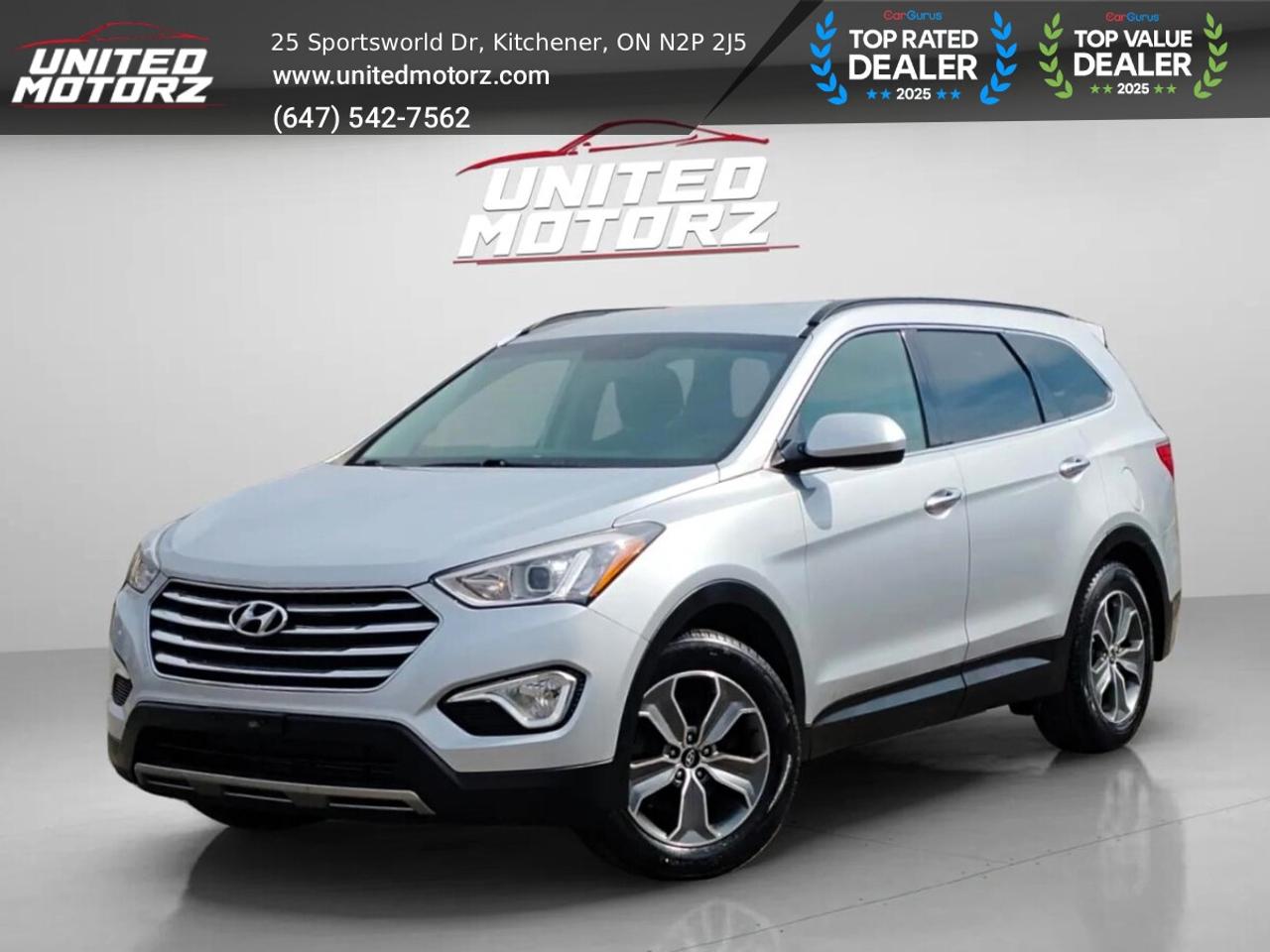 2016 Hyundai Santa Fe XL~SAFETY CERTIFIED~ONE OWNER~NO ACCIDENTS~28 SERV Photo0