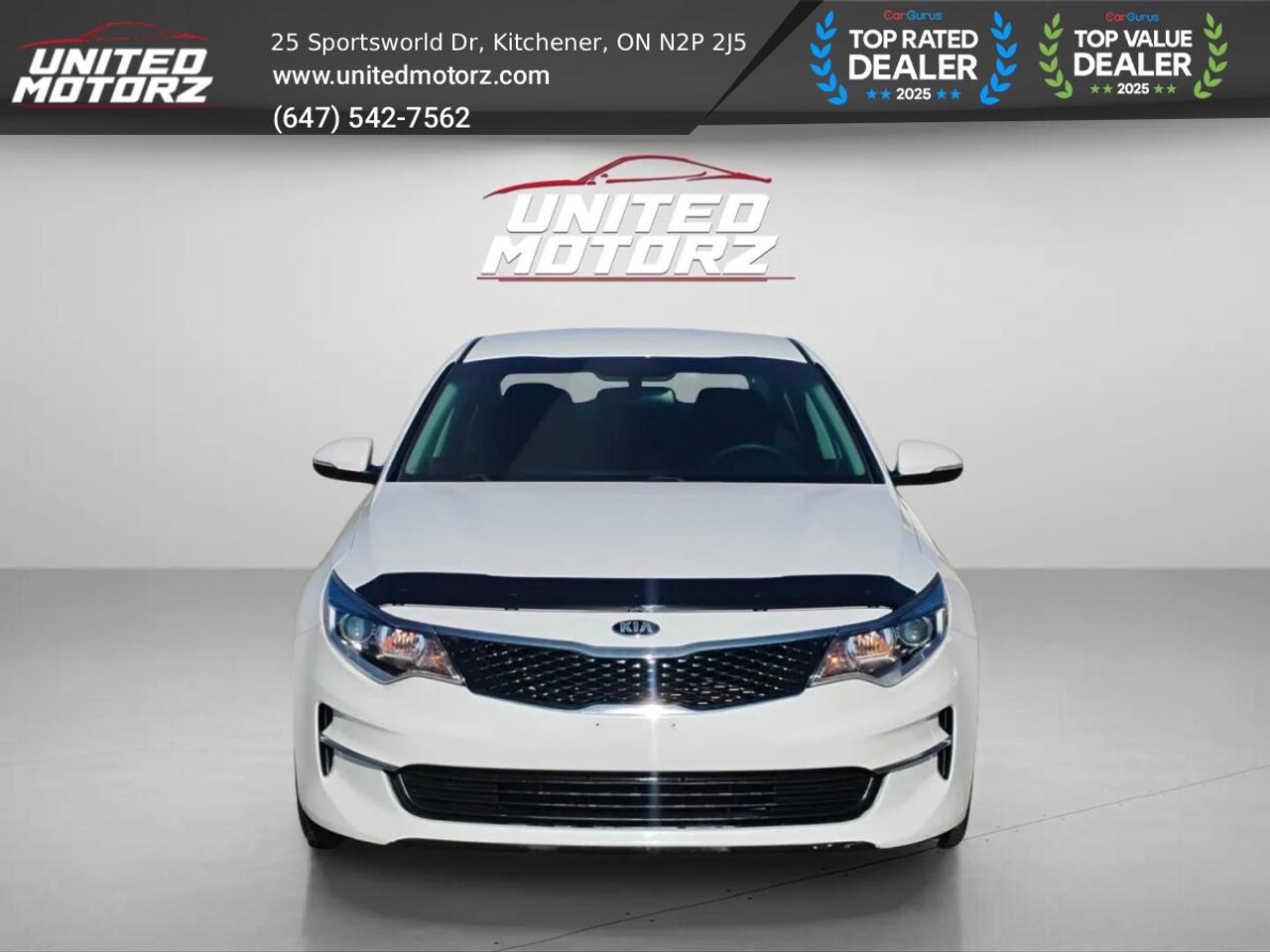 2016 Kia Optima LX~SAFETY CERTIFIED~ONE OWNER~NO ACCIDENTS~Low Km' Photo