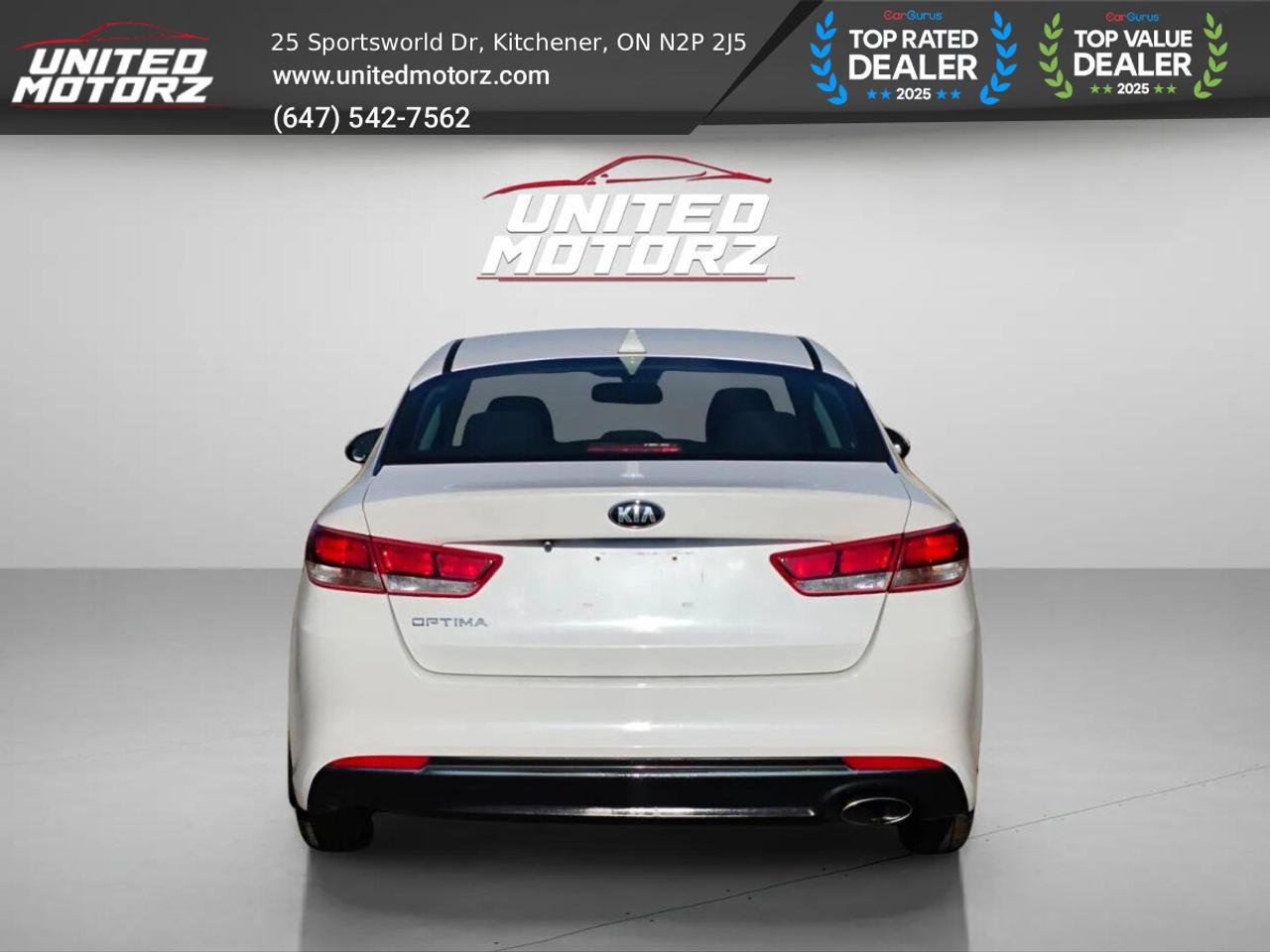 2016 Kia Optima LX~SAFETY CERTIFIED~ONE OWNER~NO ACCIDENTS~Low Km' Photo