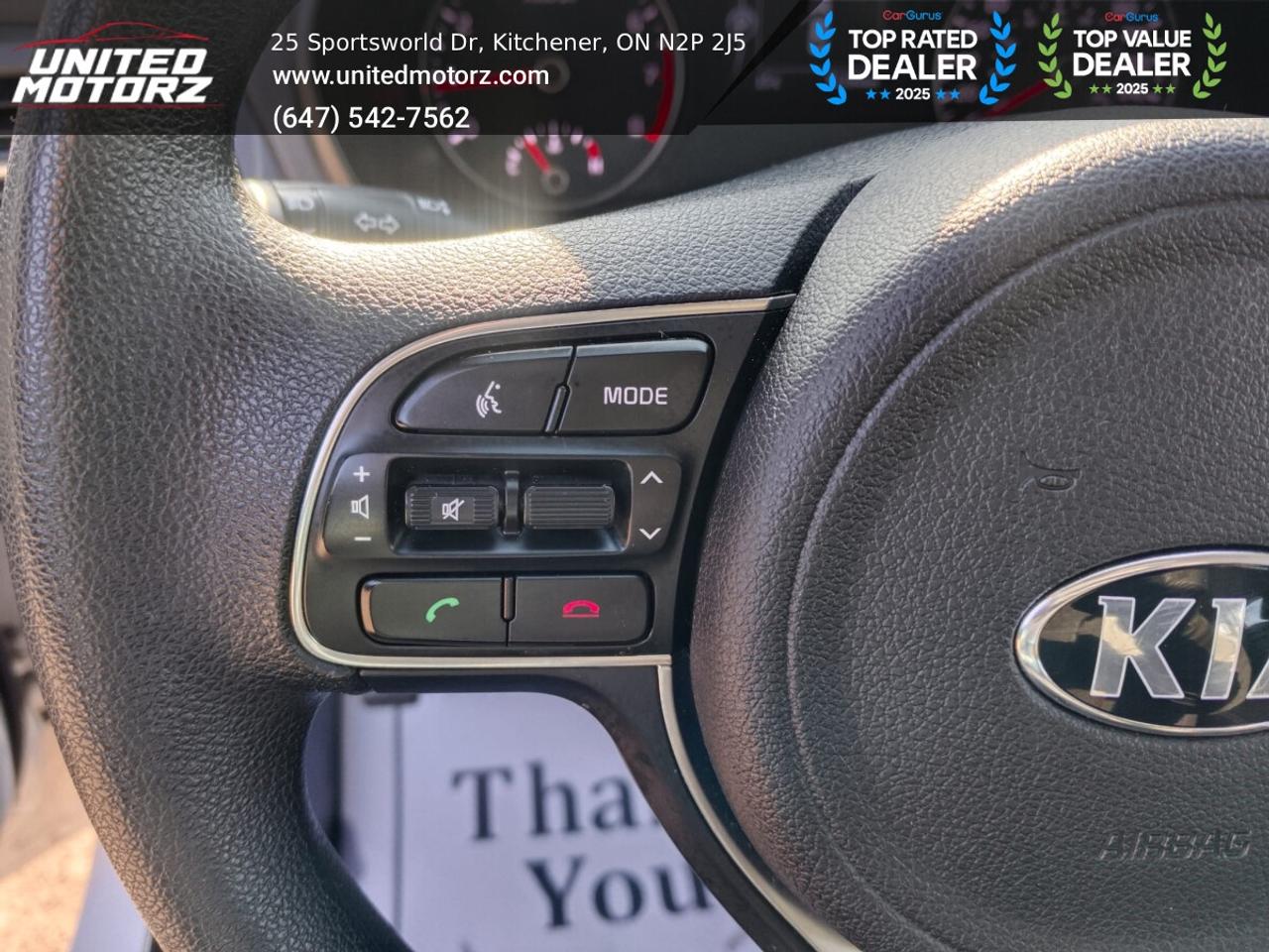 2016 Kia Optima LX~SAFETY CERTIFIED~ONE OWNER~NO ACCIDENTS~Low Km' Photo