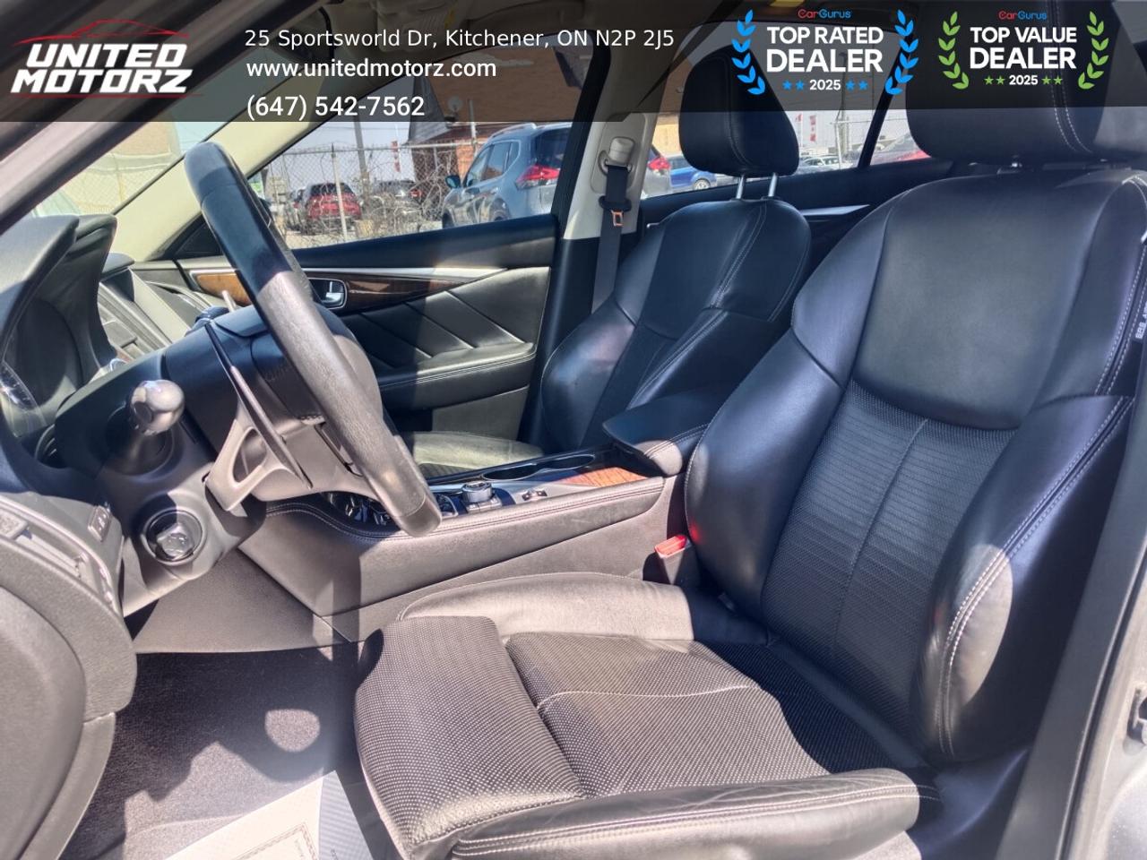 2016 Infiniti Q50 S Red Sport 400 Hp 3.0T V6~SAFETY CERTIFIED~ Photo