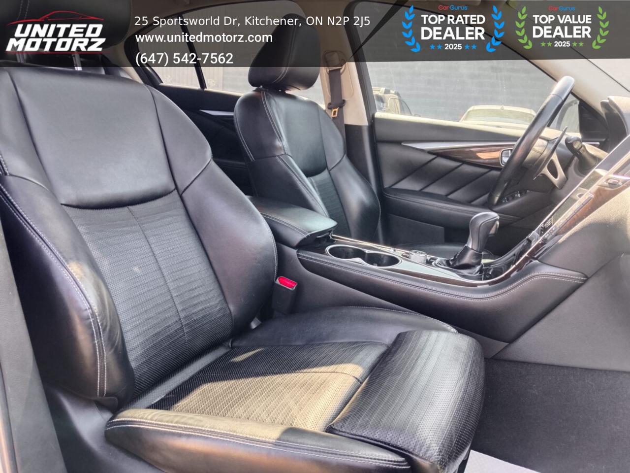 2016 Infiniti Q50 S Red Sport 400 Hp 3.0T V6~SAFETY CERTIFIED~ Photo