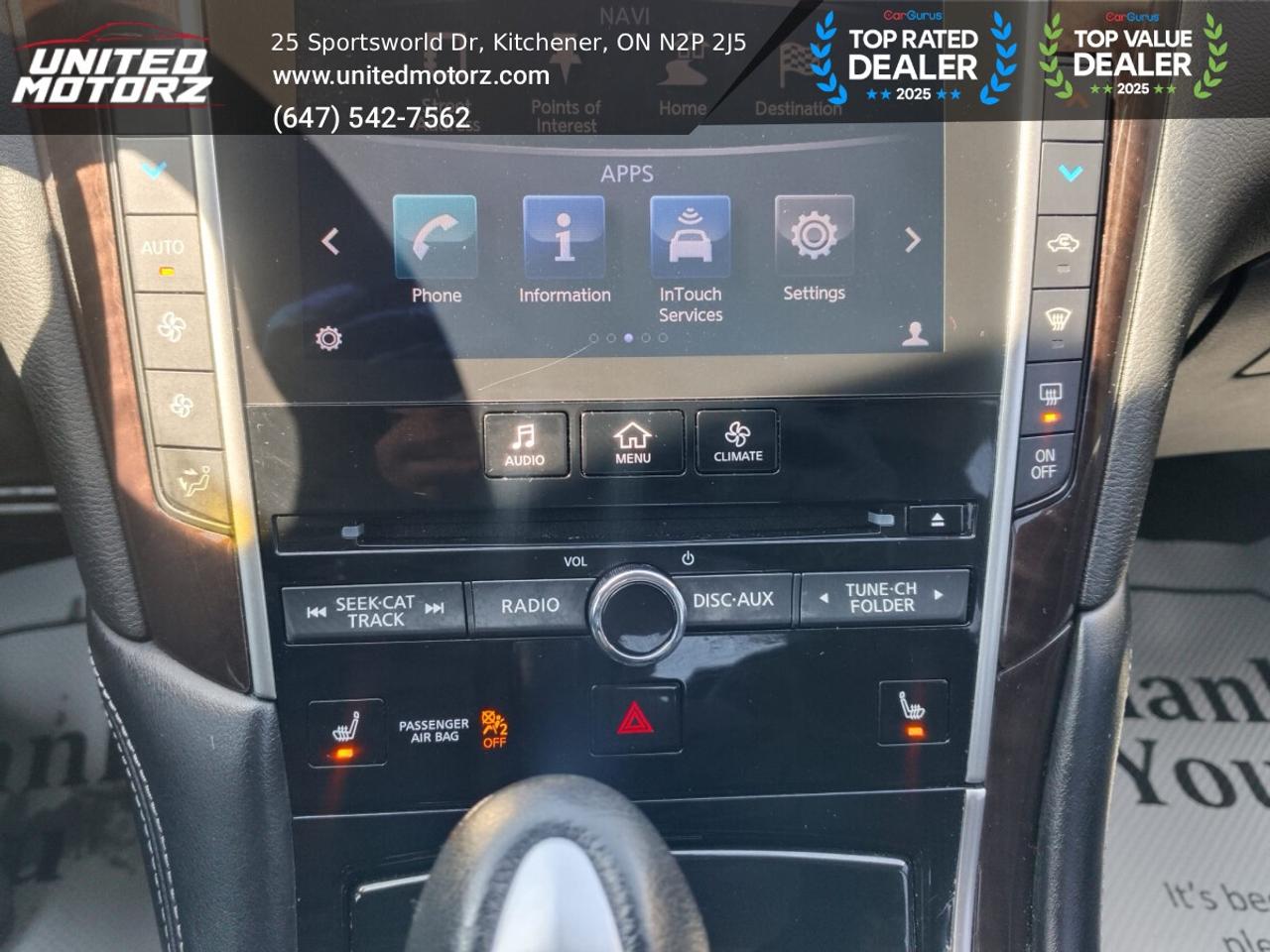 2016 Infiniti Q50 S Red Sport 400 Hp 3.0T V6~SAFETY CERTIFIED~ Photo