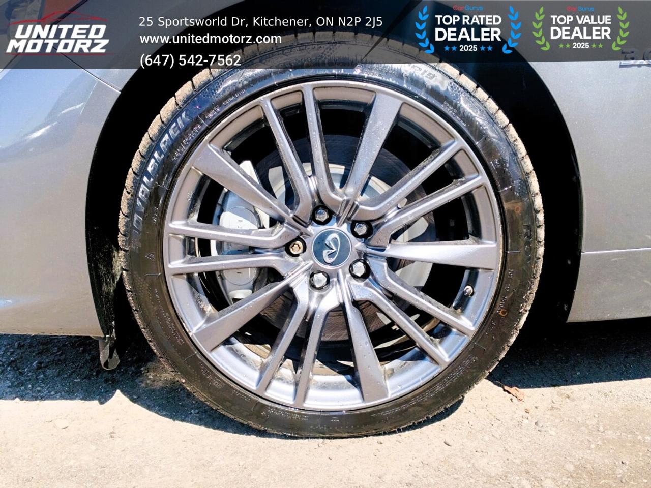 2016 Infiniti Q50 S Red Sport 400 Hp 3.0T V6~SAFETY CERTIFIED~ Photo