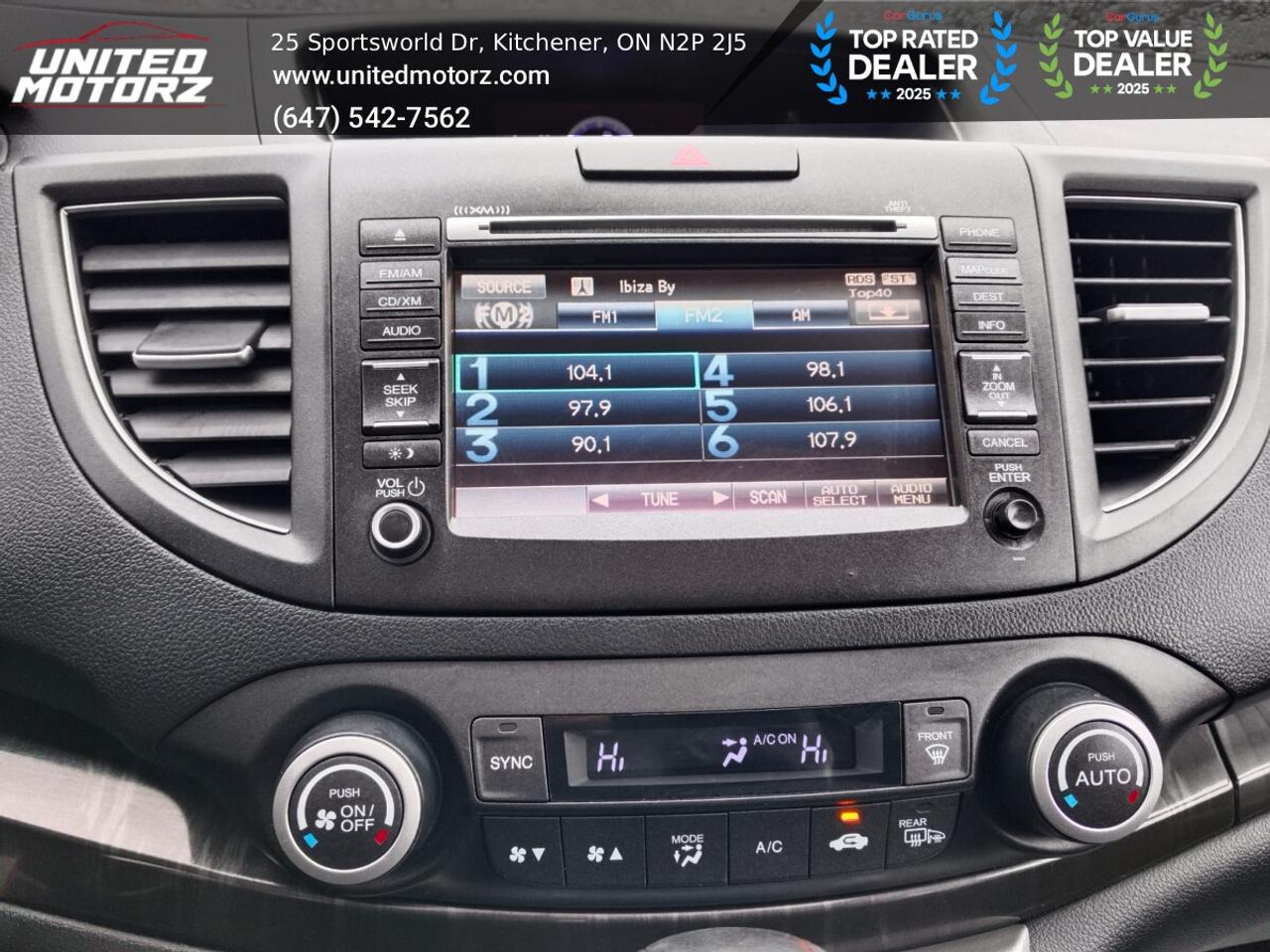 2012 Honda CR-V Touring~CERTIFIED~NO ACCIDENTS~ Photo