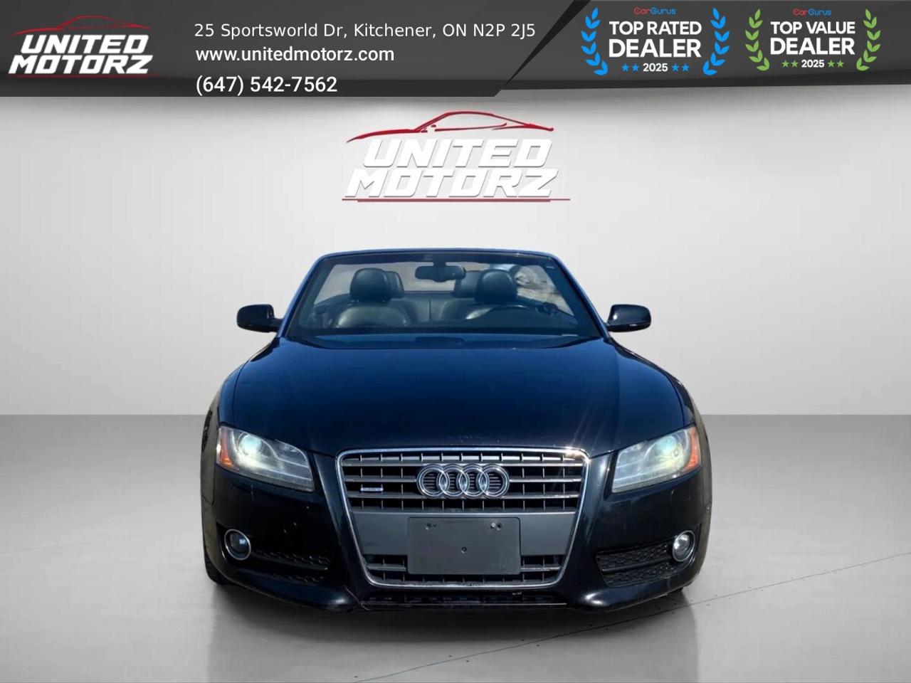 2011 Audi A5 2.0T Quattro Convertible~37 Service Records~ Photo