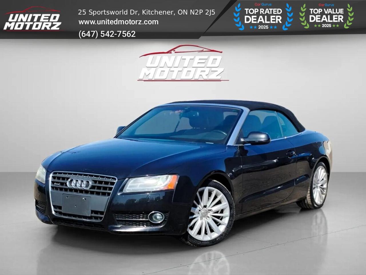 2011 Audi A5 2.0T Quattro Convertible~37 Service Records~ Photo