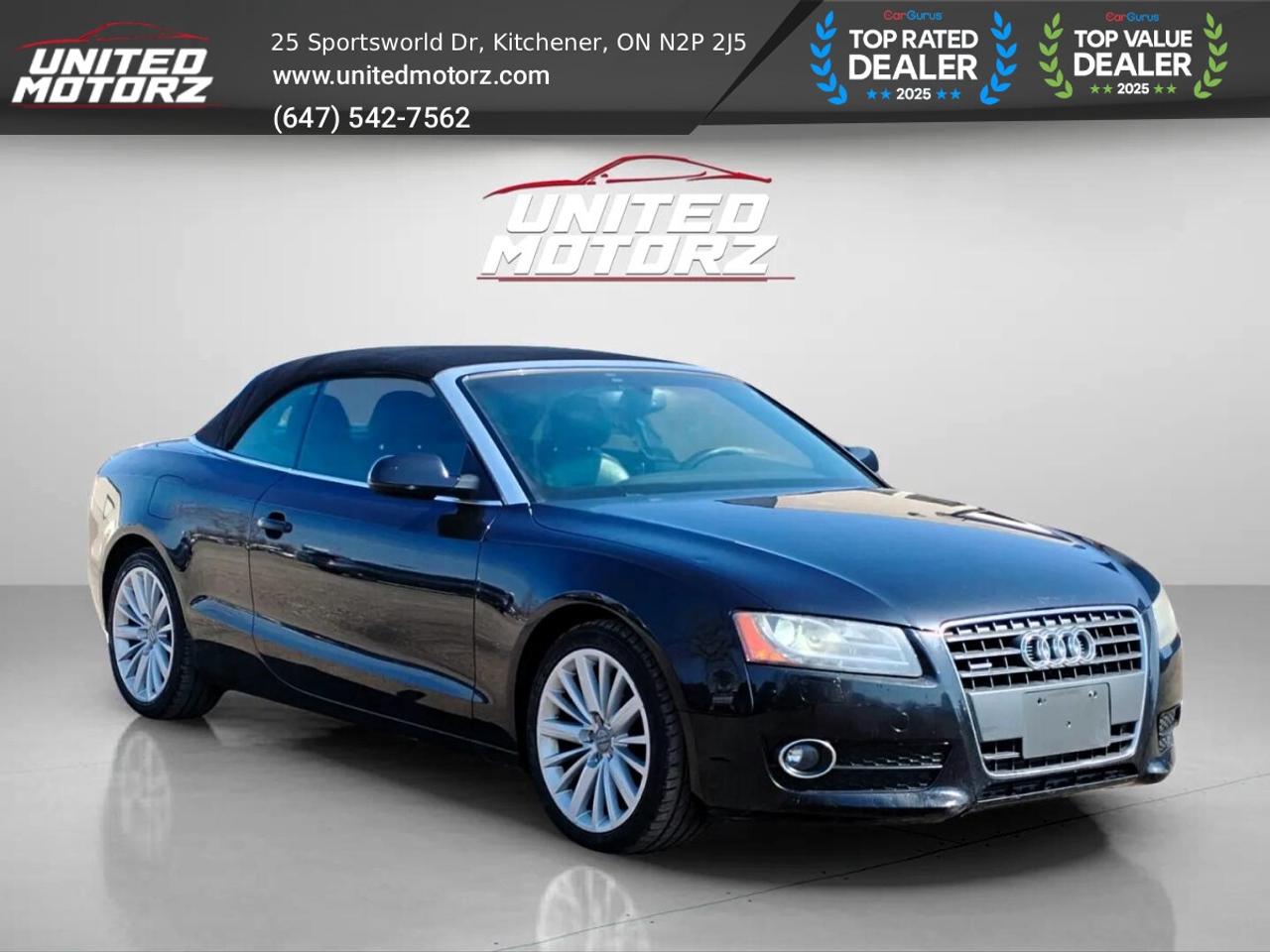 2011 Audi A5 2.0T Quattro Convertible~37 Service Records~ Photo