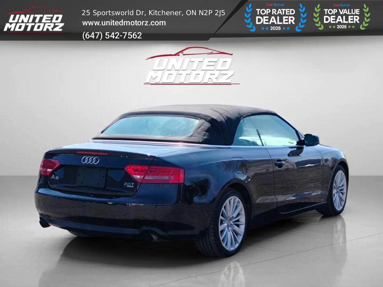 2011 Audi A5 2.0T Quattro Convertible~37 Service Records~ Photo