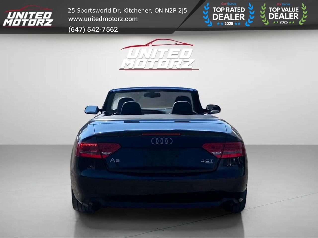 2011 Audi A5 2.0T Quattro Convertible~37 Service Records~ Photo