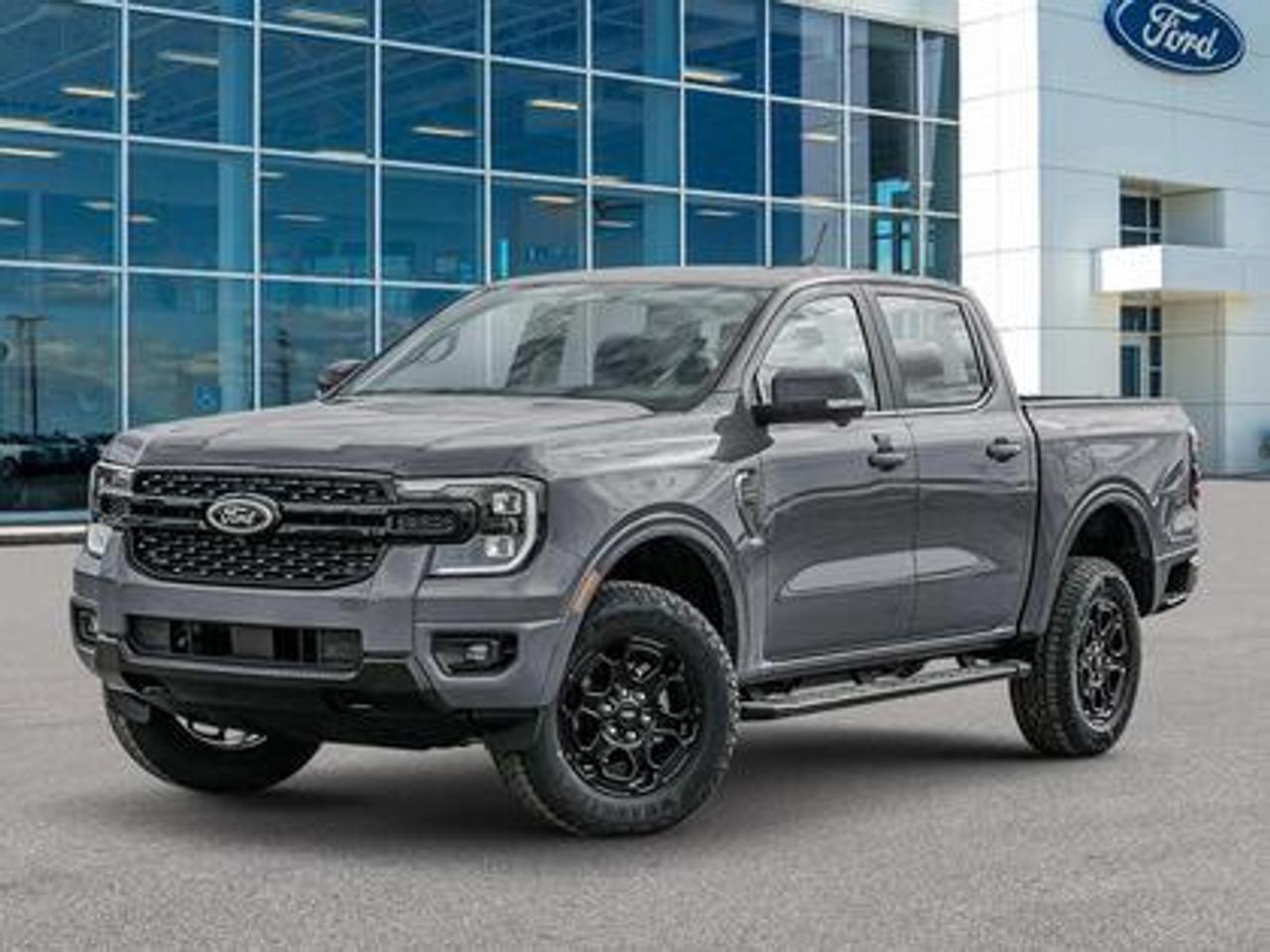 This all-new 2026 Ford Ranger Lariat 500A looks absolutely stunning in Carbonized Grey Metallic. This versatile compact pickup comes equipped with the 2.7L EcoBoost® engine, producing 270 horsepower and 310 lb-ft of torque. By leveraging EcoBoost® technology and a 10-speed automatic transmission, this truck is designed to achieve 11.6L/100 km (24 miles per gallon) combined highway/city fuel economy.

Key Features:
12 Centre Display
Dual Zone Temperature Control 
Rear Window W/Privacy Glass & Defrost
Ford Co-Pilot360
360 Degree Camera
Lane Keeping System 
Rear Parking Sensors
Adaptive Cruise Control and Speed Sign Recognition
Reverse Break Assist 
B&O® System by Bang & Olufsen with HD Radio
Intelligent Access with Push-Button Start
10-Way Power Drivers Seat 
Heated Front Seats 
17 Grey Painted Aluminum Wheels
Cruise Control
Universal Garage Door Opener
FordPass Connect
Selectable Drive Modes
12 Cluster Display
Black Appearance PAckage
Engine Block Heater

Moose Jaw Ford, conveniently located at 1010 North Service Road in Moose Jaw, is your trusted destination for all your automotive needs. With an impressive 4.8-star Google rating from nearly 1,500 reviews, we are proud to deliver an exceptional vehicle-buying experience tailored just for you. Our Moose Jaw Motives set us apart, offering unbeatable value like half-priced oil changes for life on pre-owned vehicles, one year of key and remote protection, and one year of tire and rim protection. Enjoy peace of mind with every purchase. At Moose Jaw Ford, were committed to driving positive change in our community by combining exceptional service, high-quality vehicles, and a guest-first approach. Visit us today!