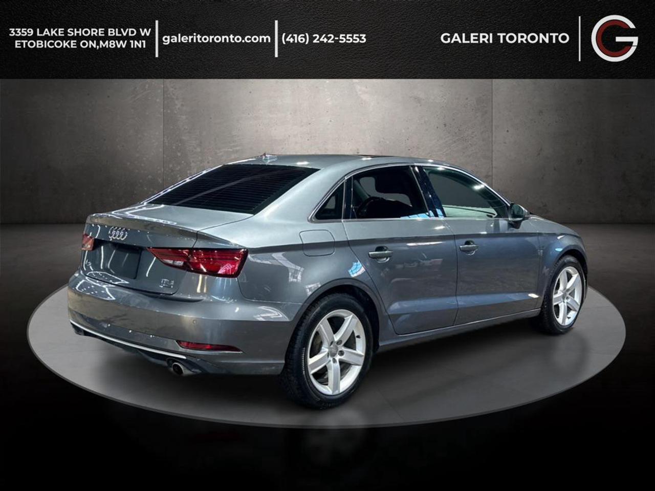 2018 Audi A3 QUATTRO|CLEAN CARFAX|MOONROOF Photo3