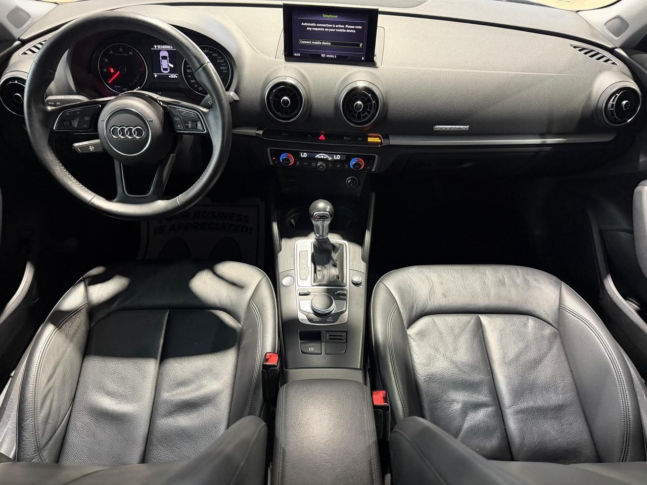 2018 Audi A3 QUATTRO|CLEAN CARFAX|MOONROOF Photo